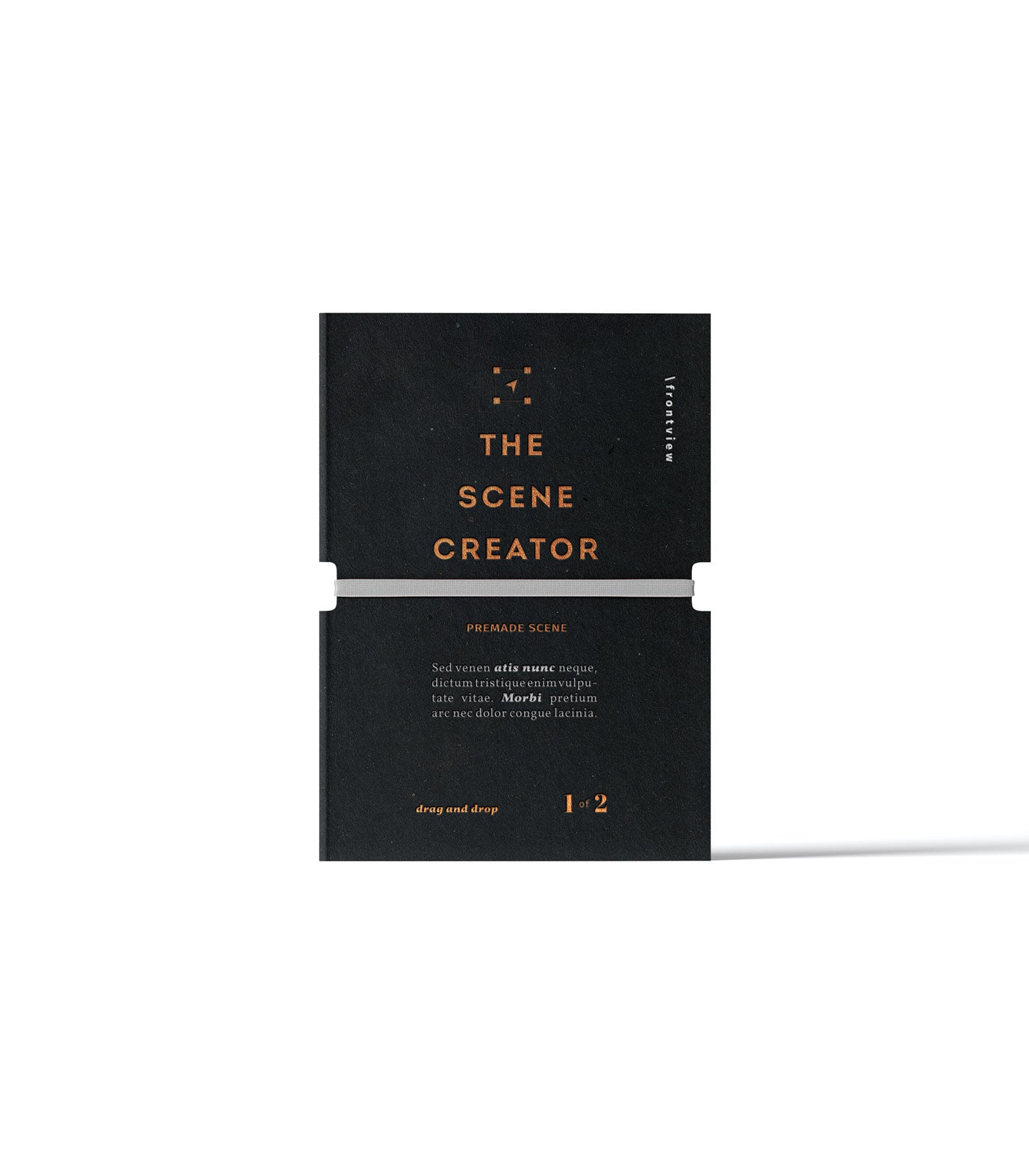 Mockup black folder front v1 Mockup Black Folder Front V1