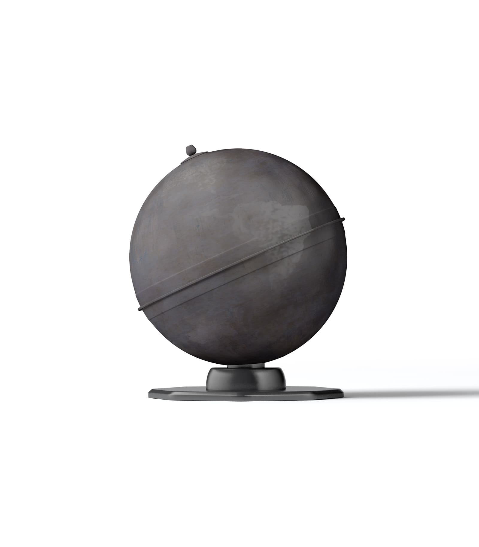 Mockup black globe front v1 Mockup Black Globe Front V1