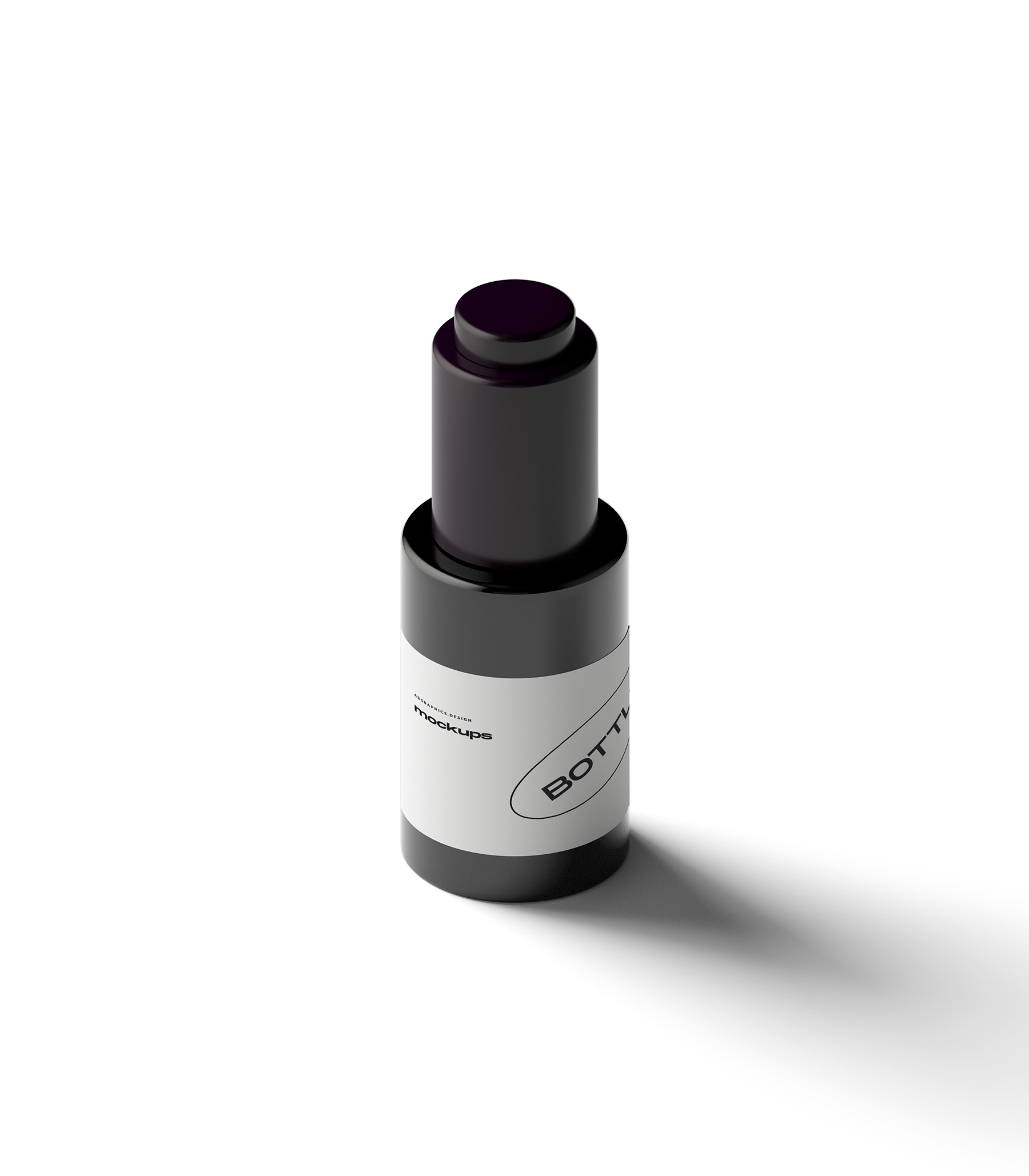 Mockup bottle v11 isometric Mockup Bottle V11 Isometric