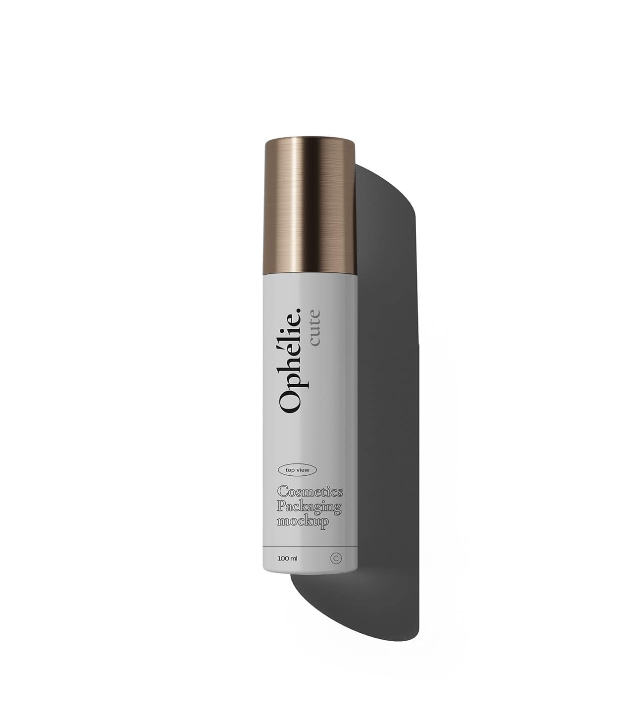 Mockup bottle v2 top Mockup Bottle V2 Top