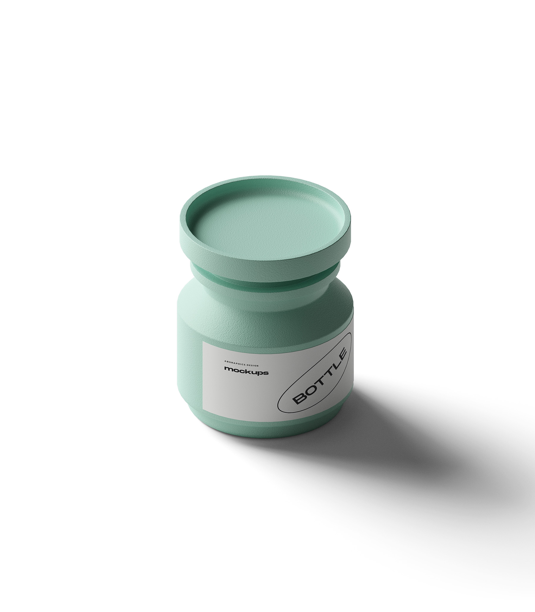 Mockup bottle v7 isometric Mockup Bottle V7 Isometric