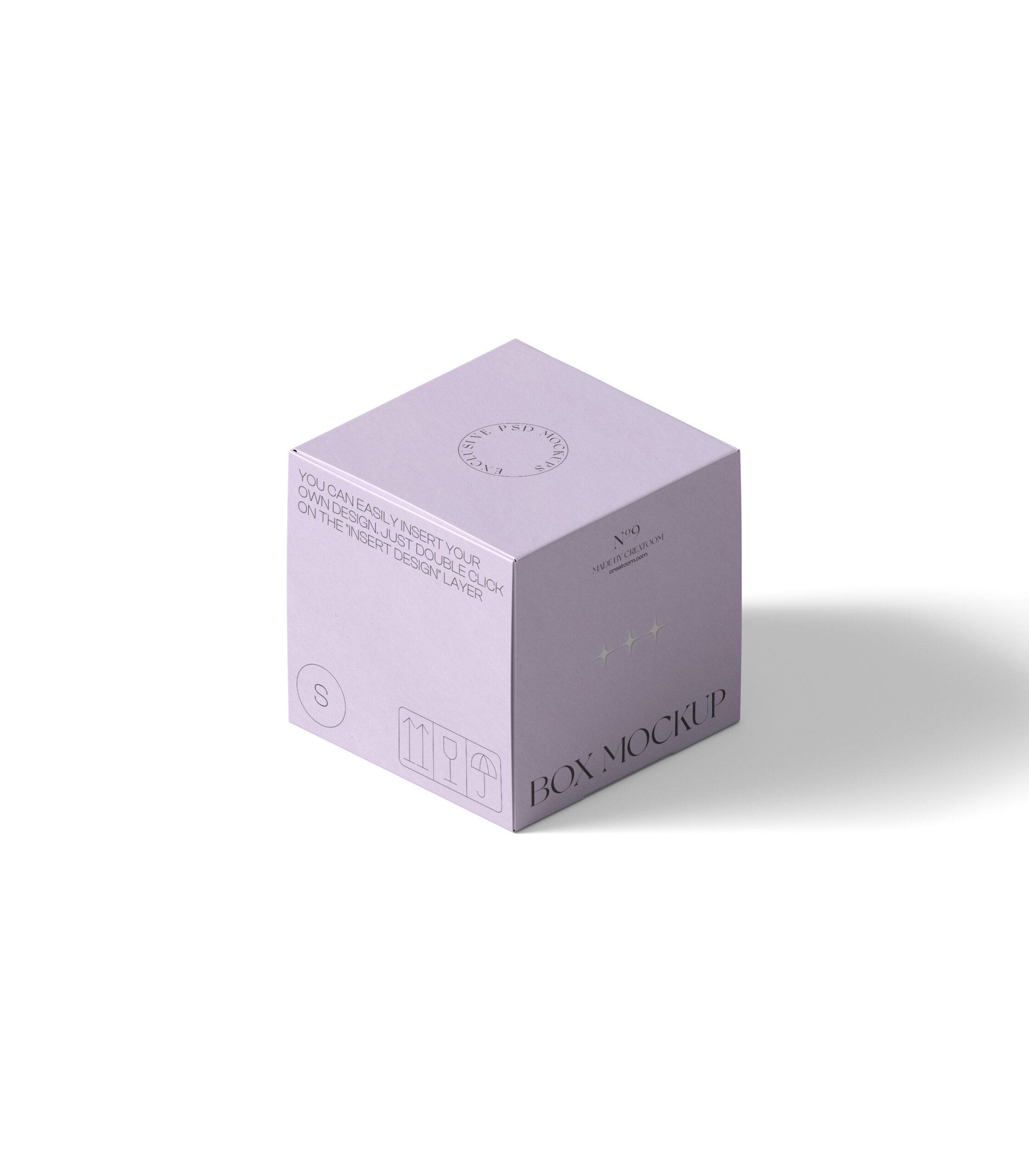 Mockup box v20 isometric Mockup Box V20 Isometric