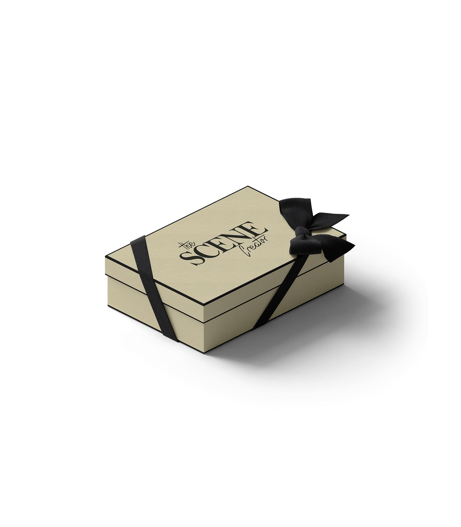 Mockup box with bow isometric v1 Mockup Box With Bow Isometric V1