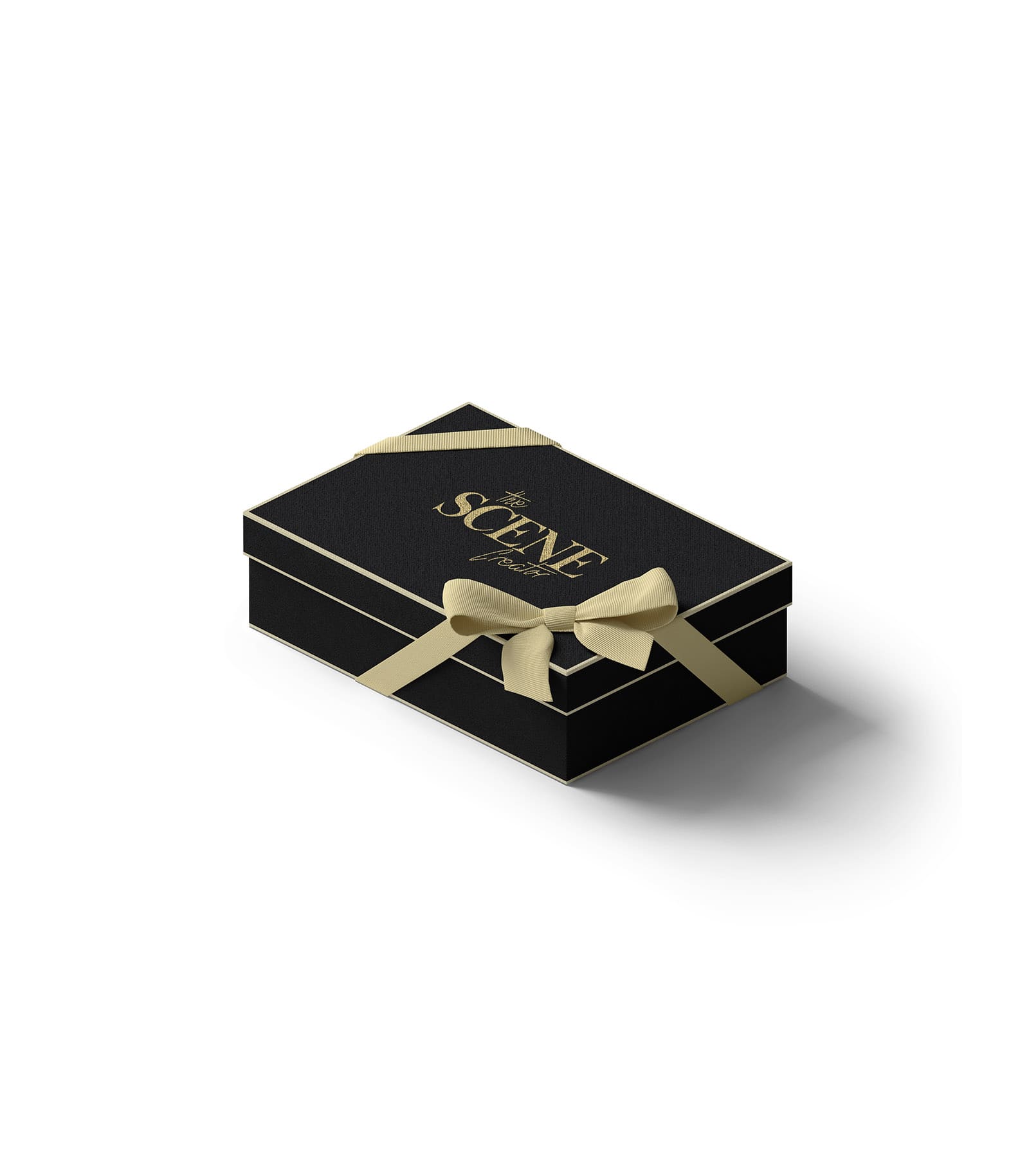 Mockup box with bow isometric v2 Mockup Box With Bow Isometric V2