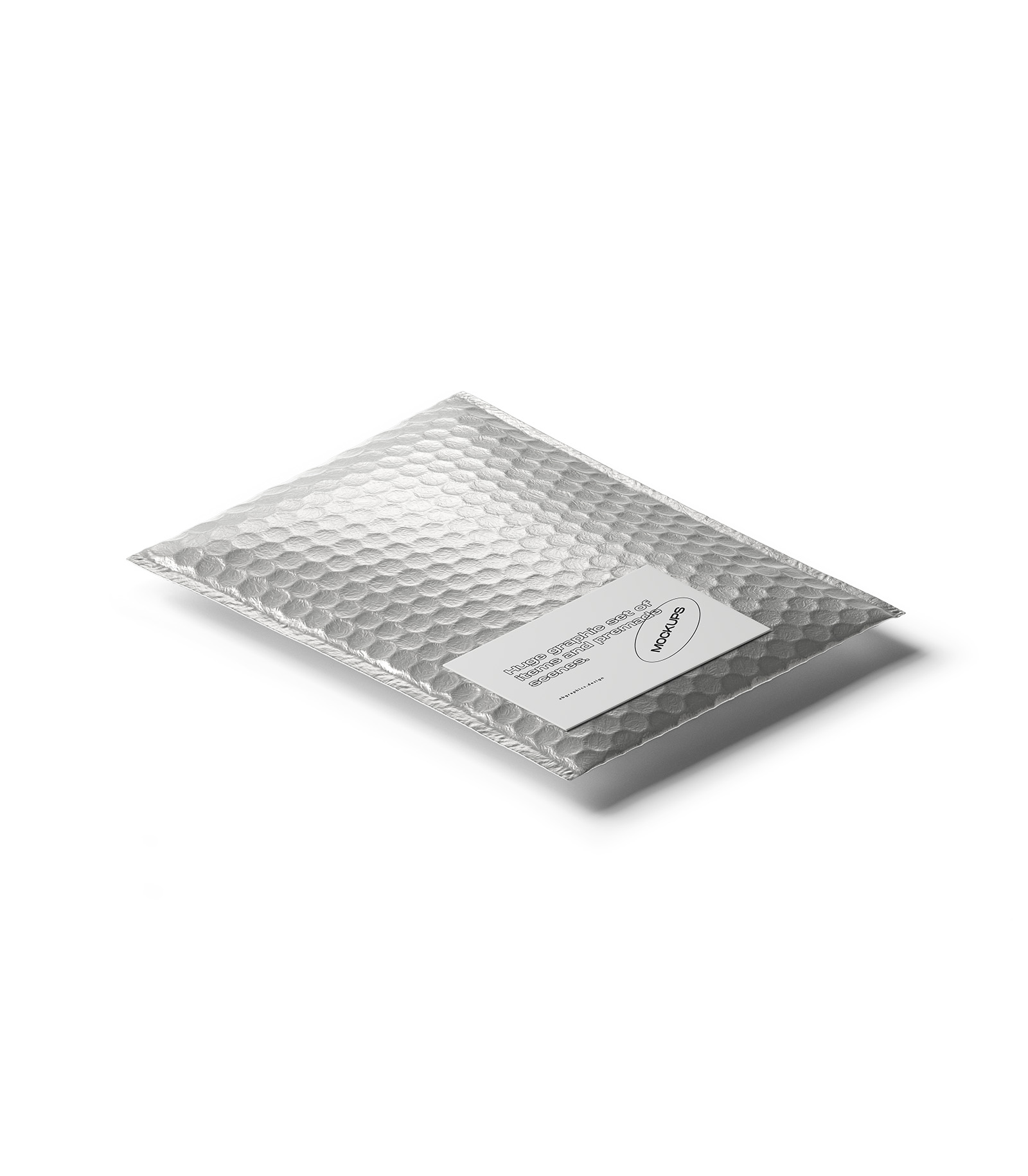 Mockup bubble wrap package v2 isometric Mockup Bubble Wrap Package V2 Isometric