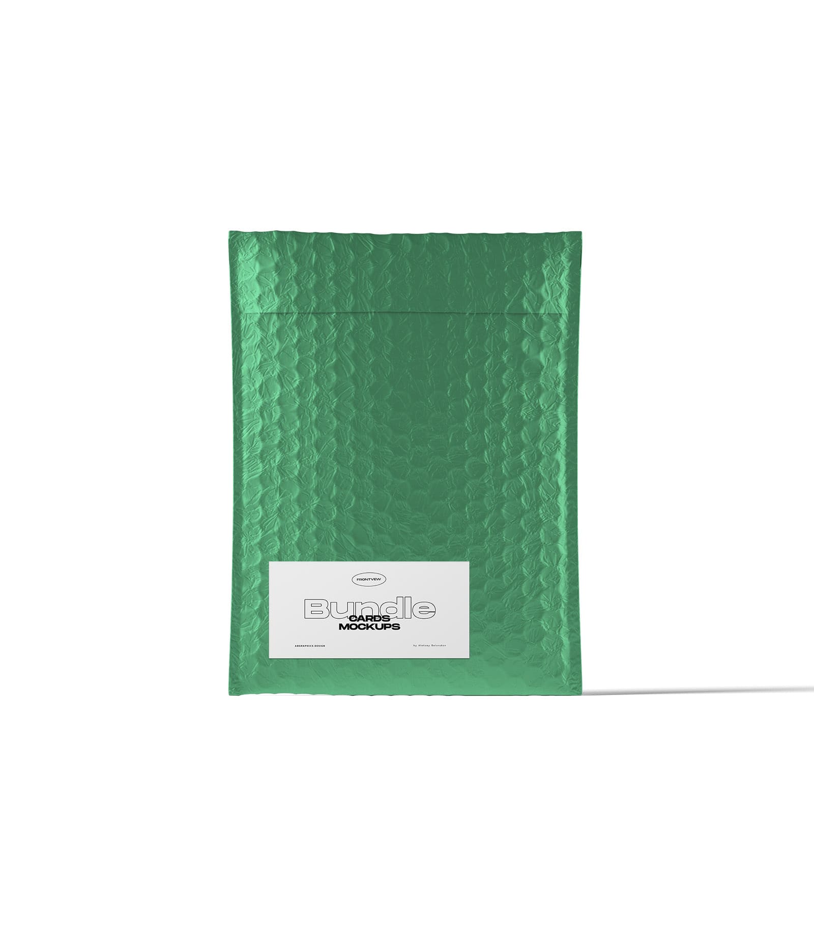 Mockup bubble wrap package v6 front Mockup Bubble Wrap Package V6 Front
