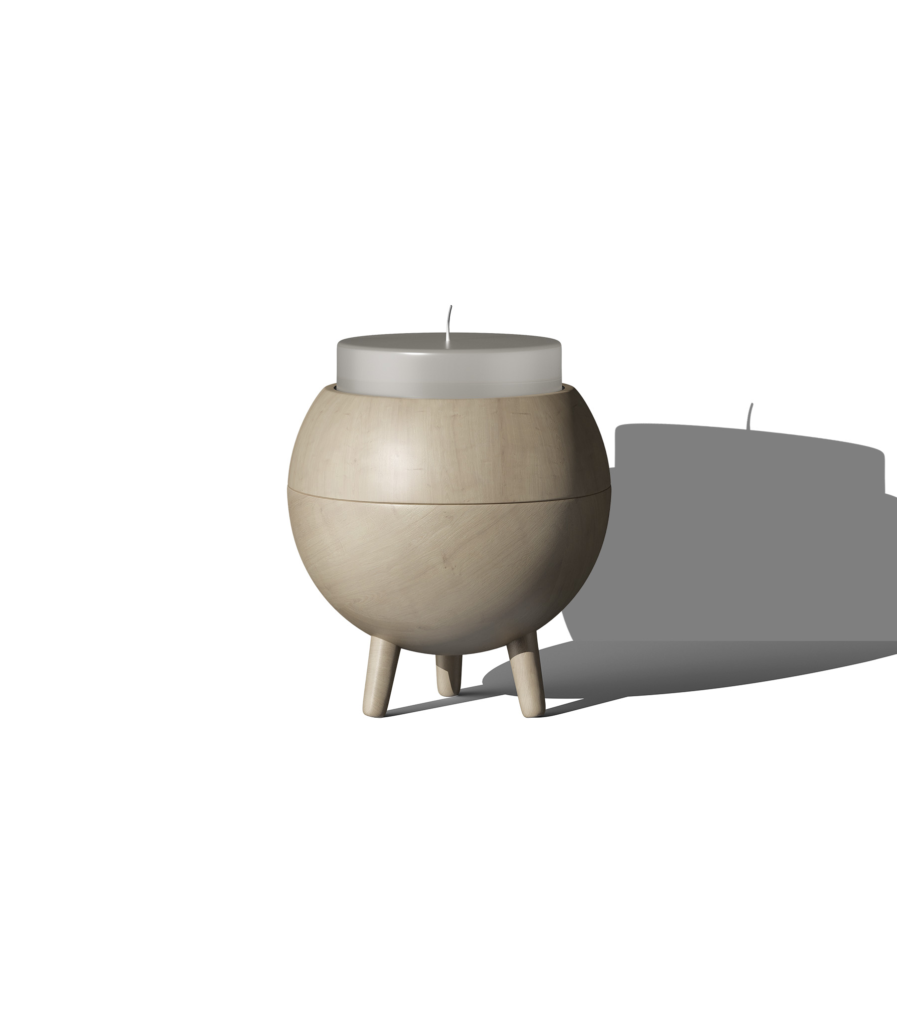 Mockup candle in candlestick v8 front view Mockup Candle In Candlestick V8 Front View