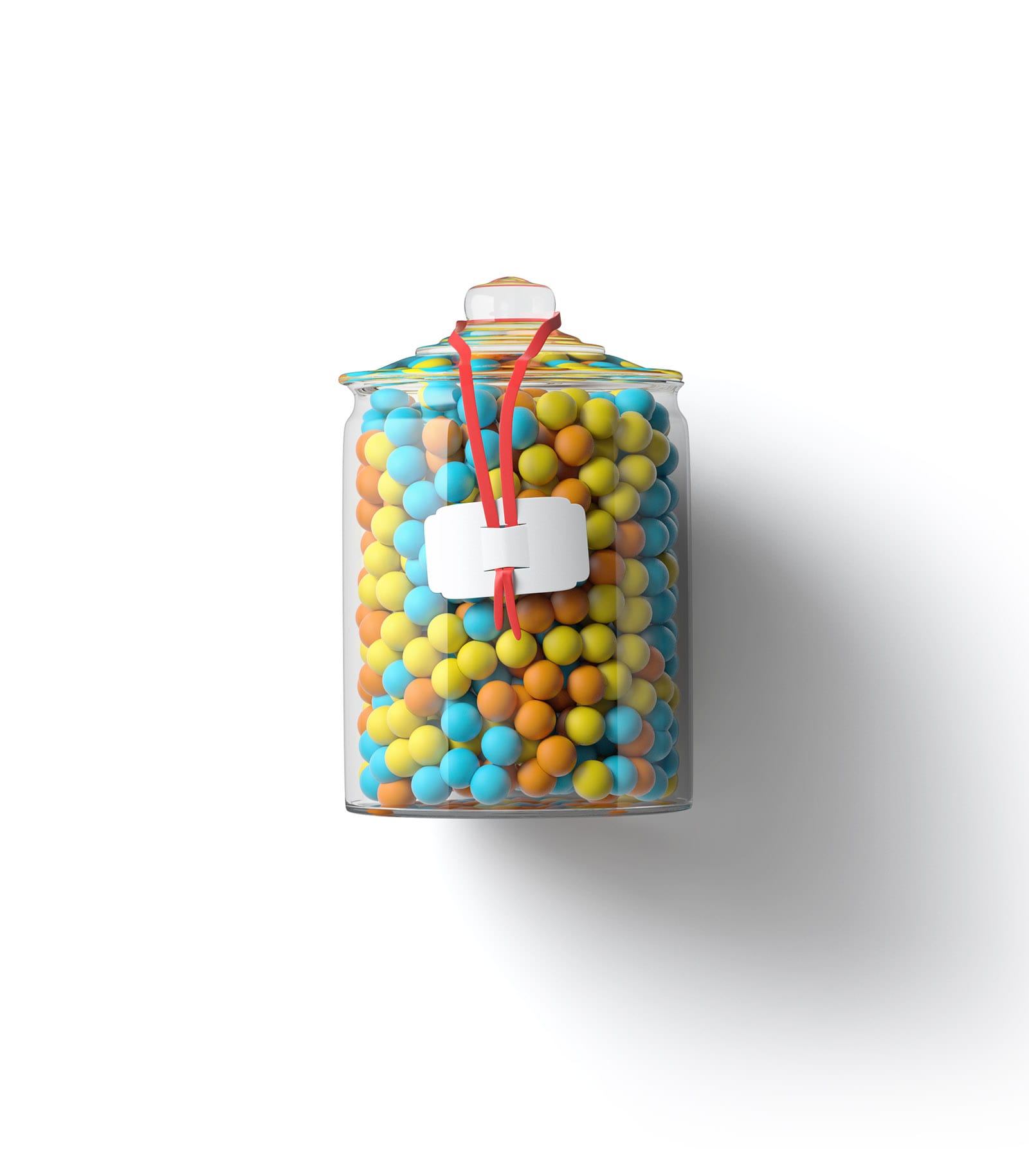 Mockup candy in jar top Mockup Candy In Jar Top