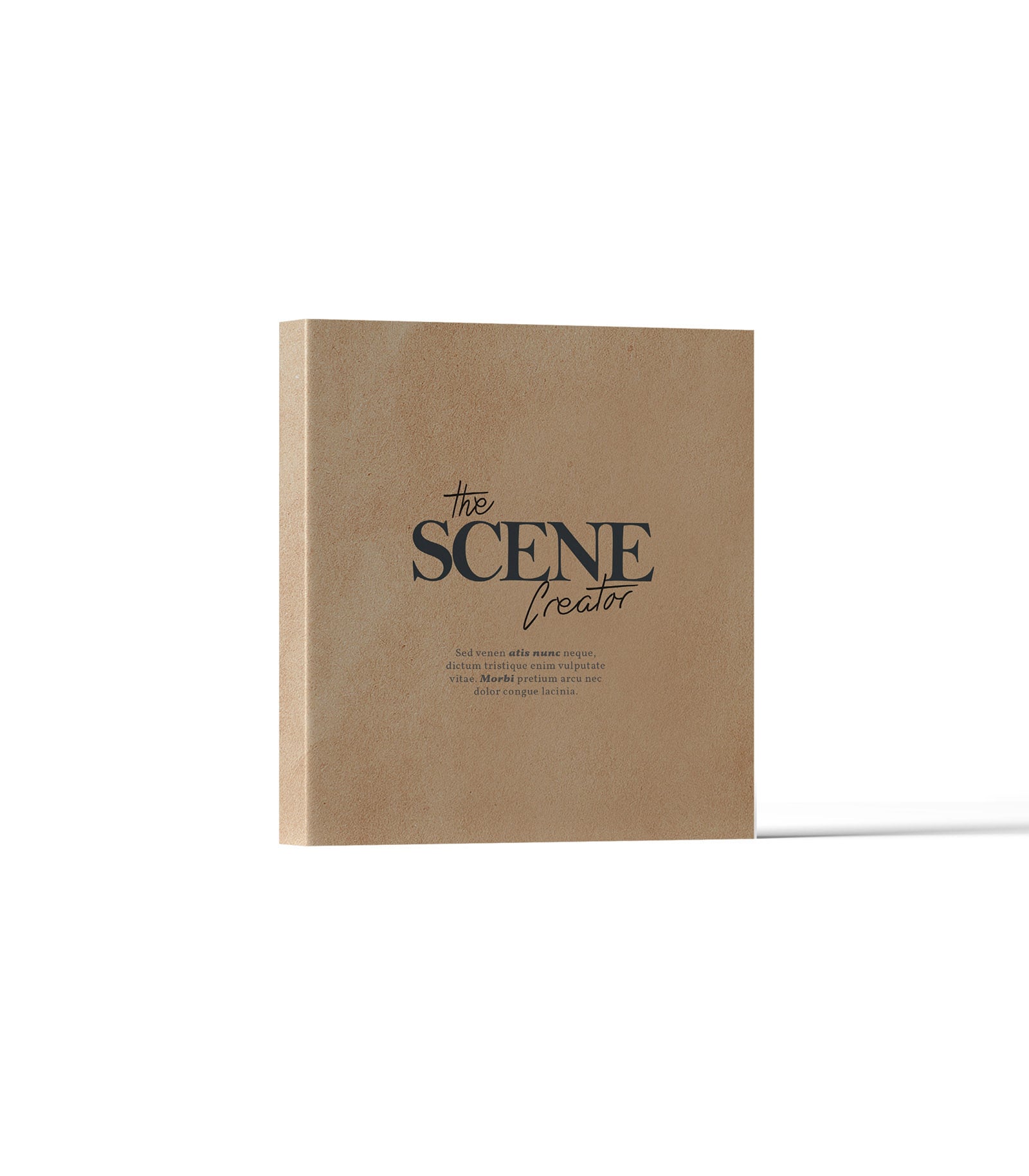 Mockup closed book front v2 Mockup Closed Book Front V2