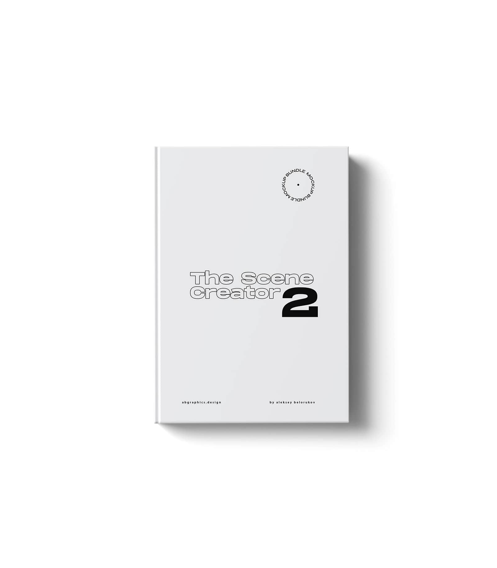 Mockup closed book v2 top Mockup Closed Book V2 Top