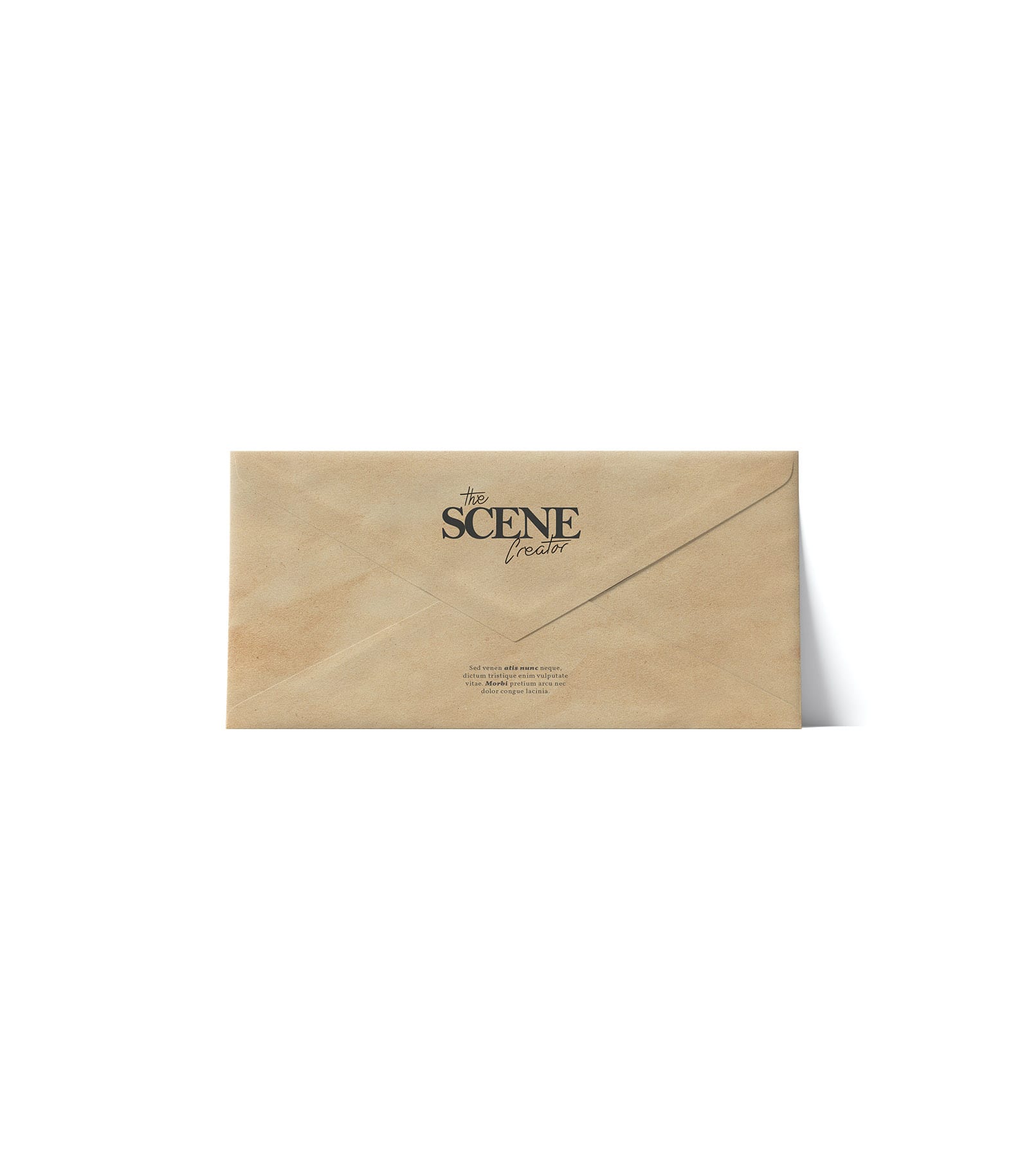 Mockup closed envelope front v8 Mockup Closed Envelope Front V8