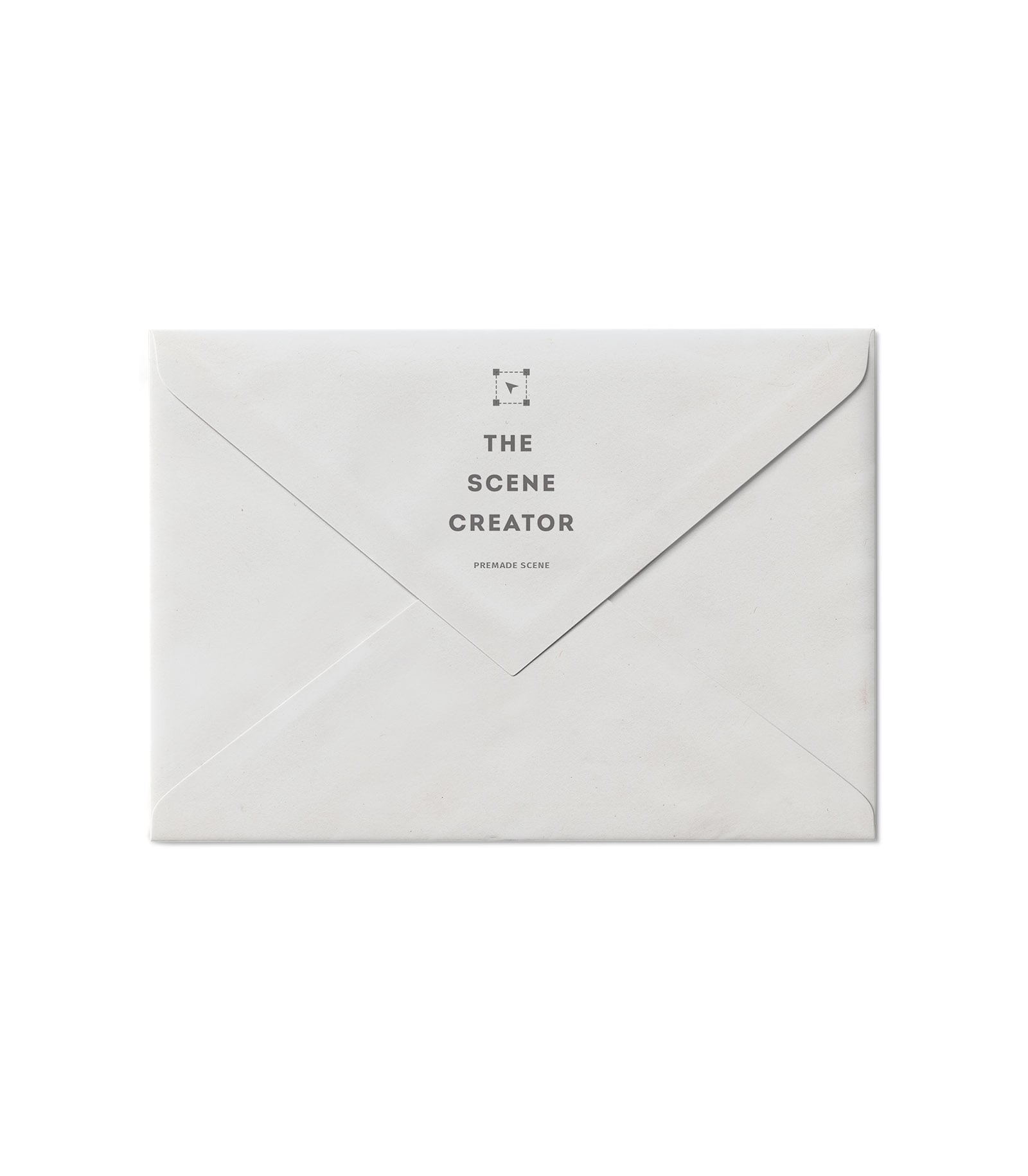 Mockup closed envelope top v6 Mockup Closed Envelope Top V6