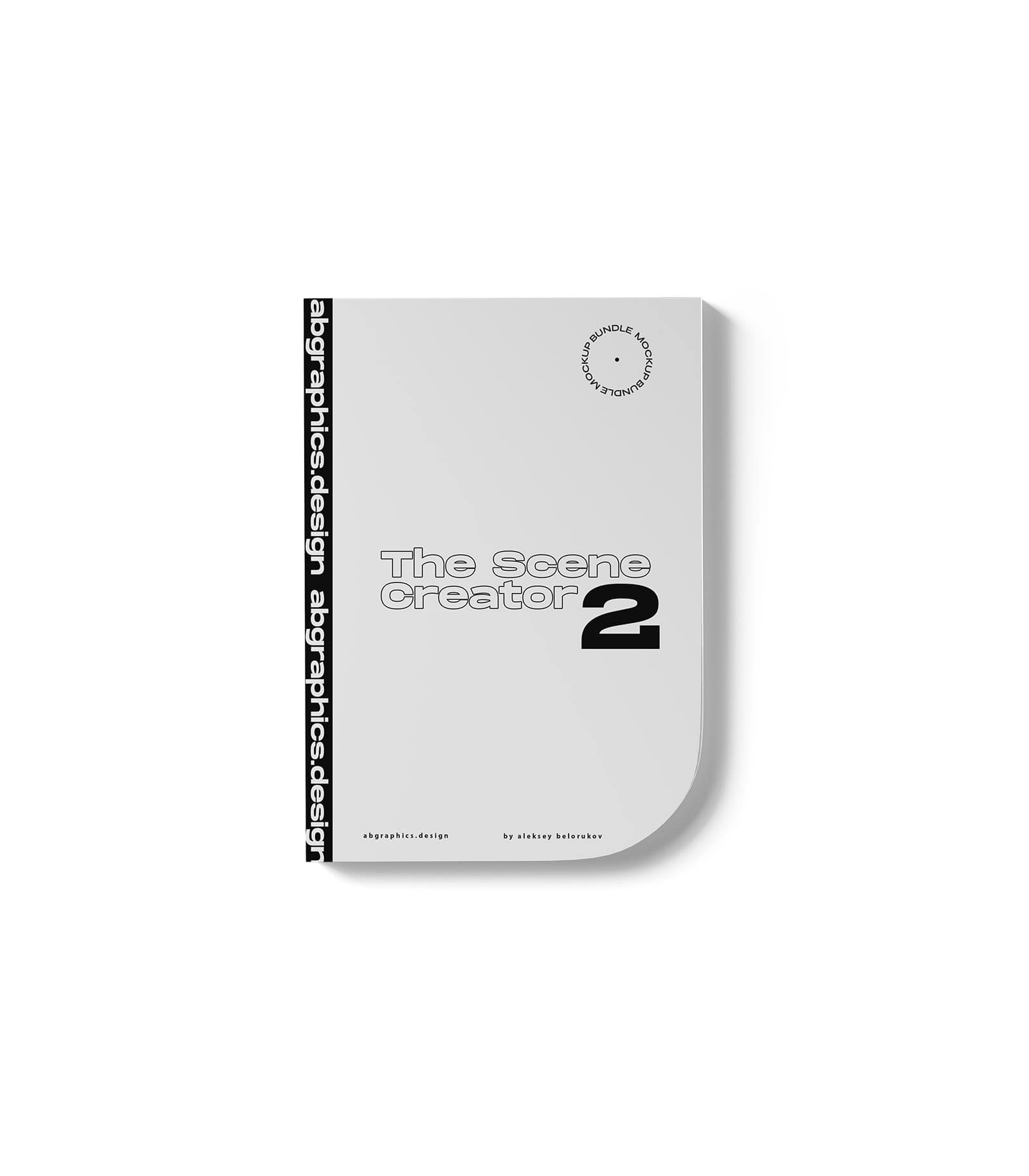 Mockup closed notepad v1 top Mockup Closed Notepad V1 Top