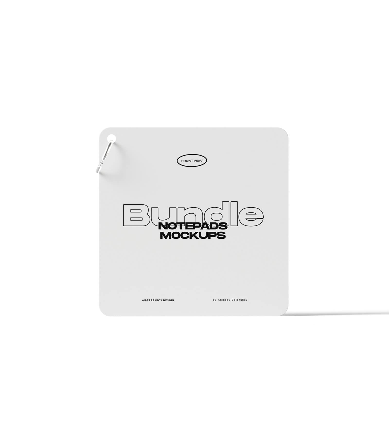 Mockup closed notepad on ring v1 front Mockup Closed Notepad On Ring V1 Front