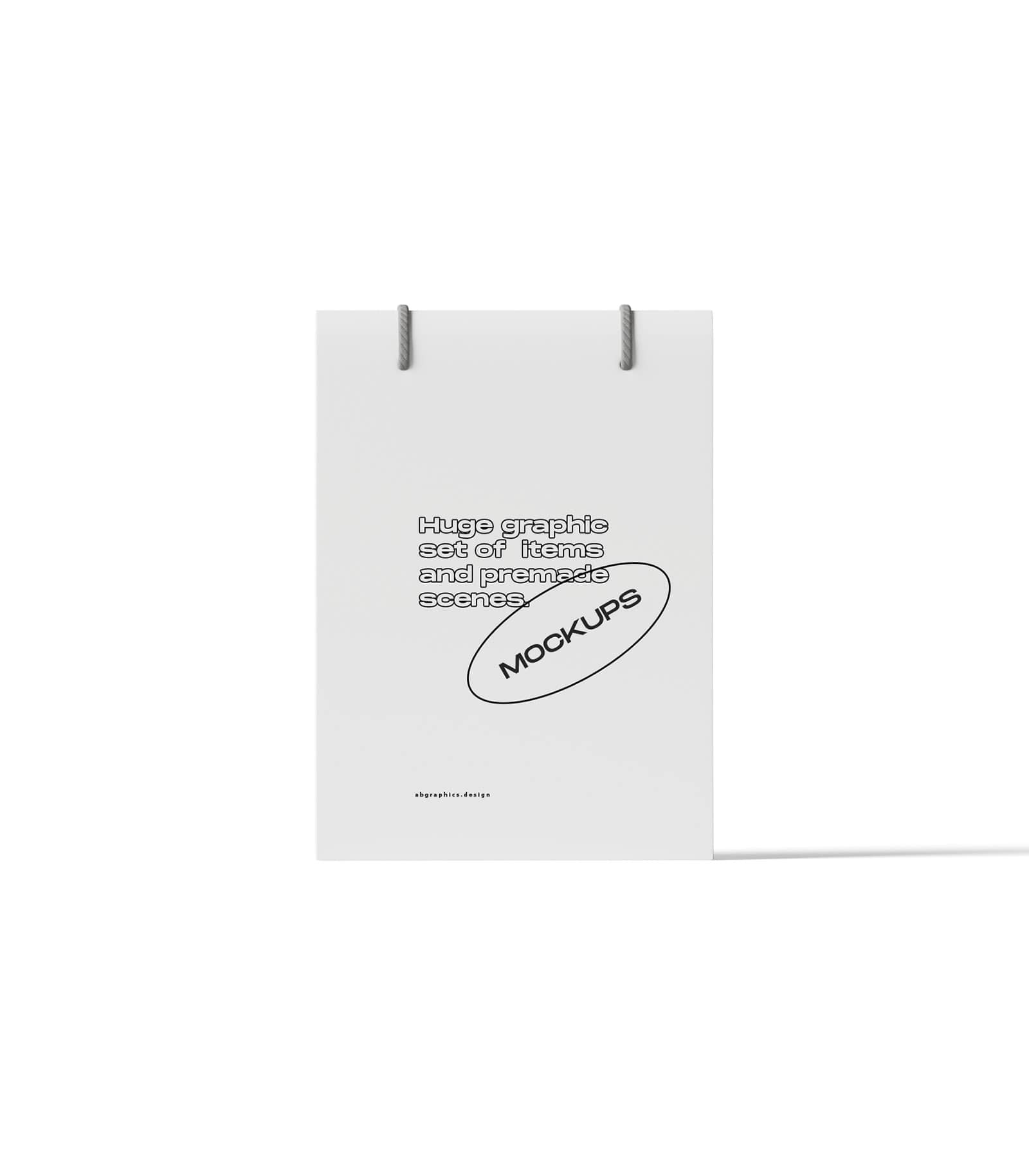Mockup closed notepad on rope v2 front Mockup Closed Notepad On Rope V2 Front