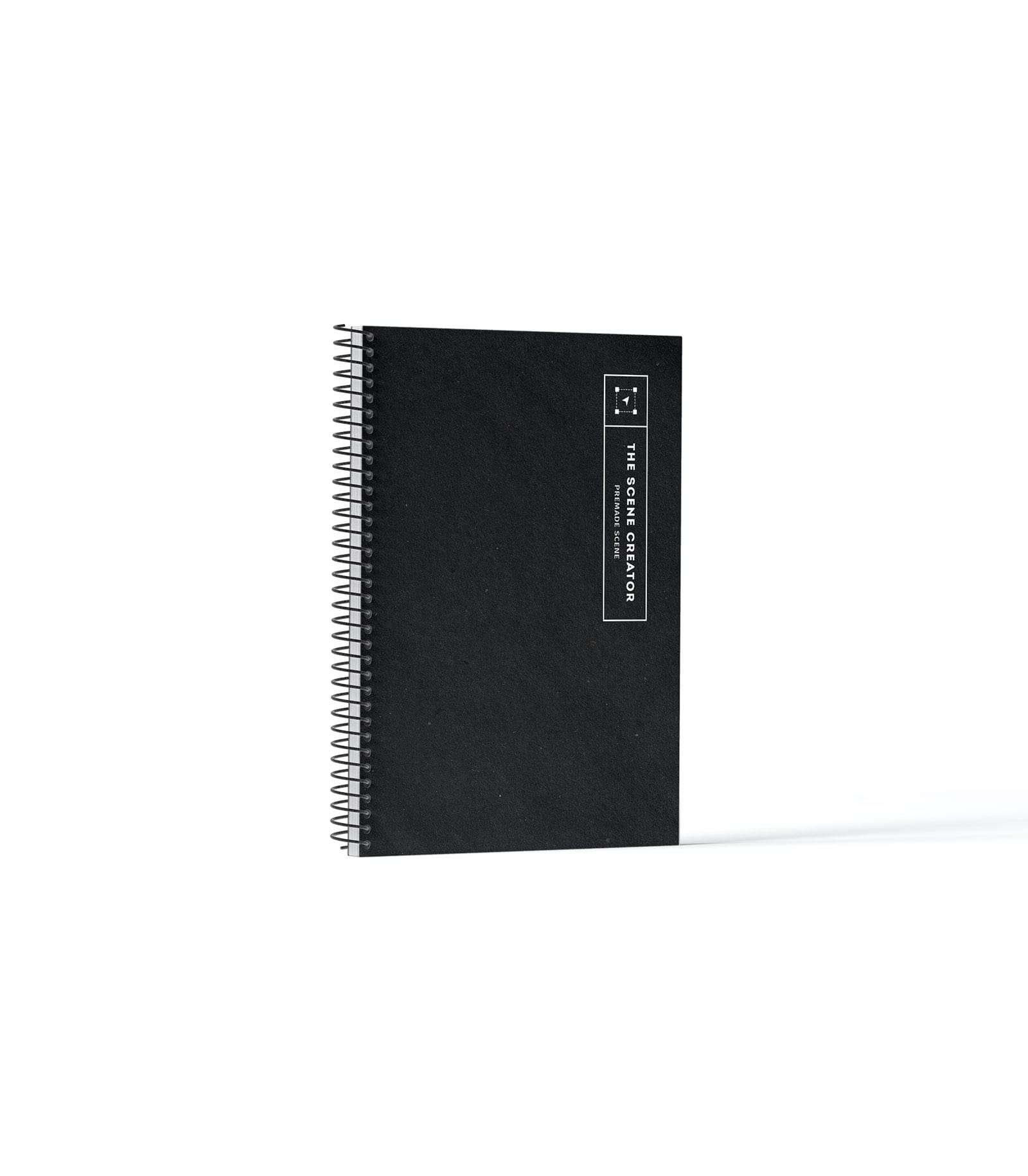Mockup closed notepad on spring front v1 Mockup Closed Notepad On Spring Front V1