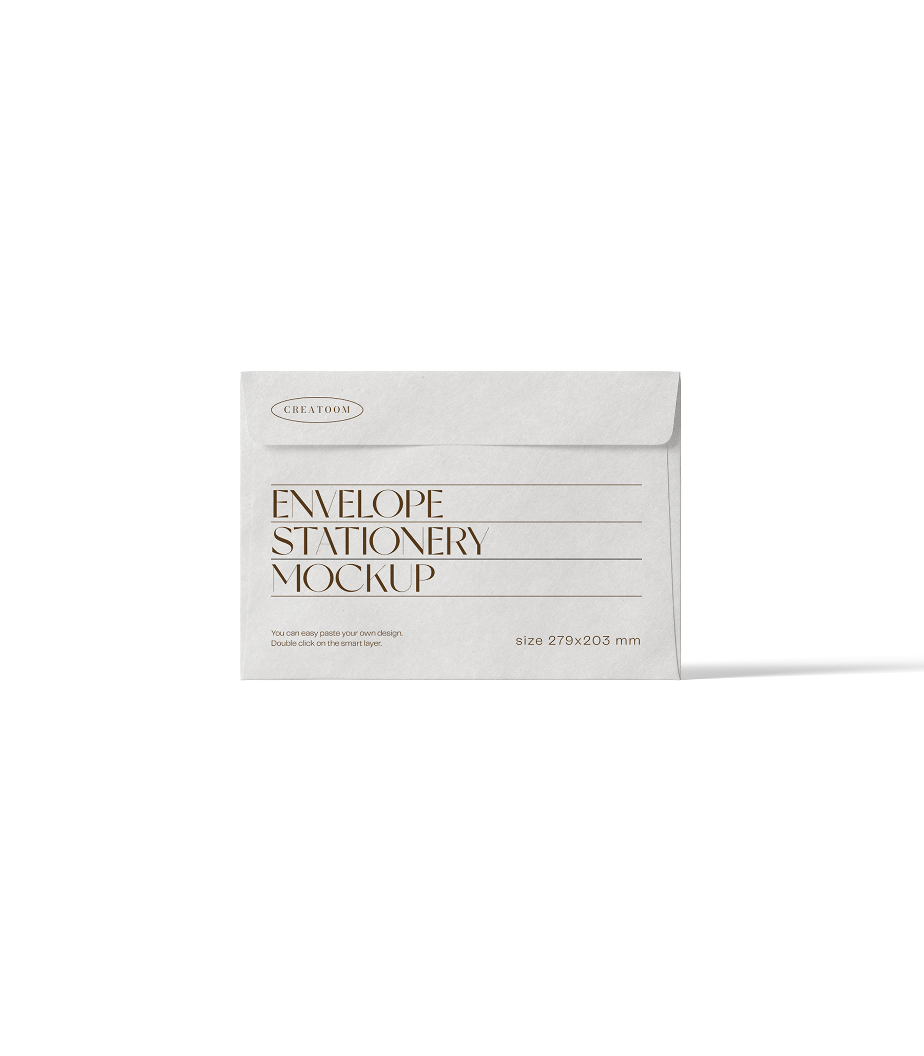 Mockup envelope v1 front view Mockup Envelope V1 Front View