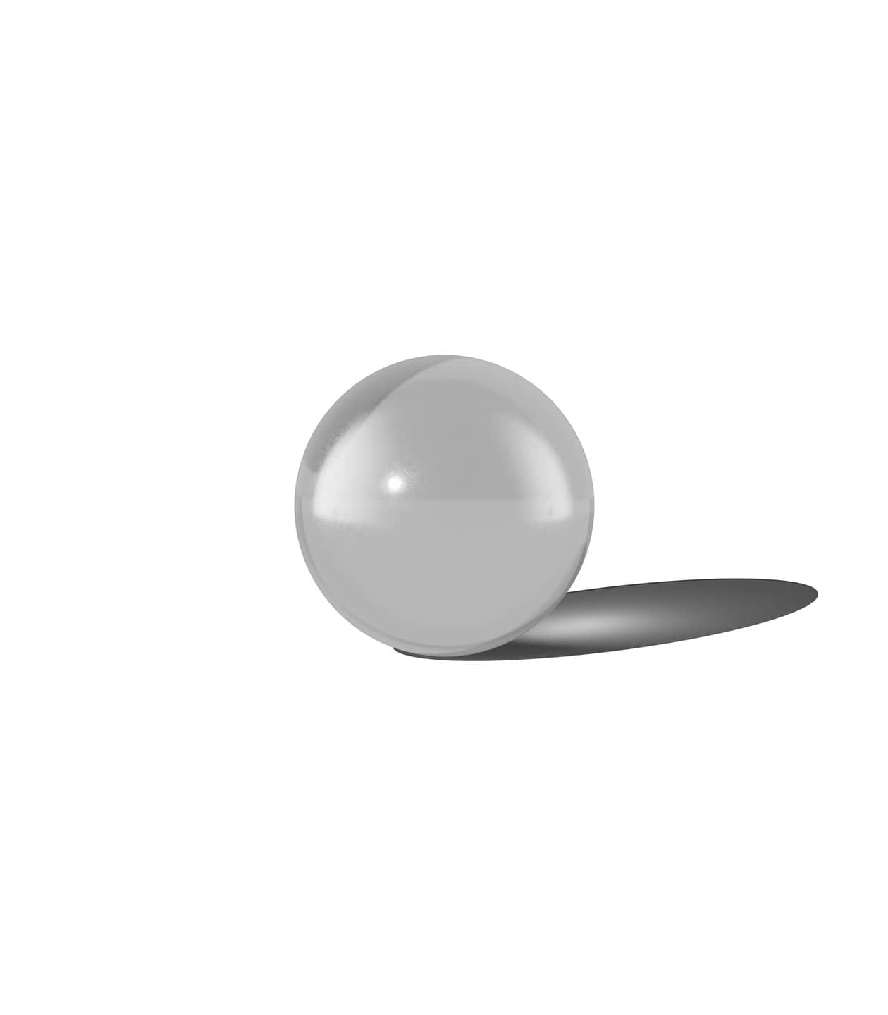 Mockup glass sphere front Mockup Glass Sphere Front