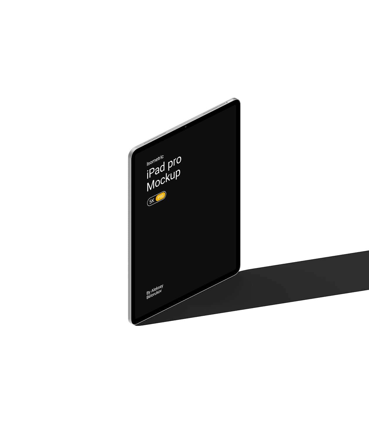Mockup ipad pro 2020 v5 isometric Mockup Ipad Pro 2020 V5 Isometric