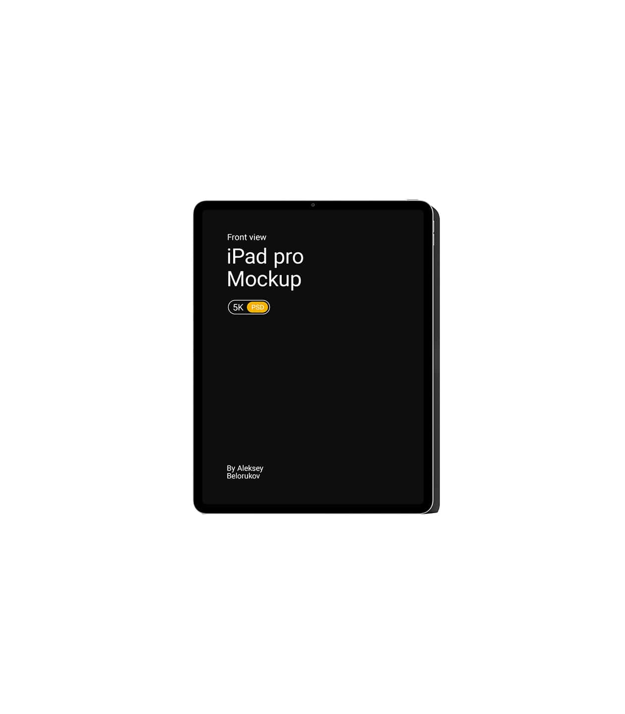 Mockup ipad pro 2020 v6 front view Mockup Ipad Pro 2020 V6 Front View