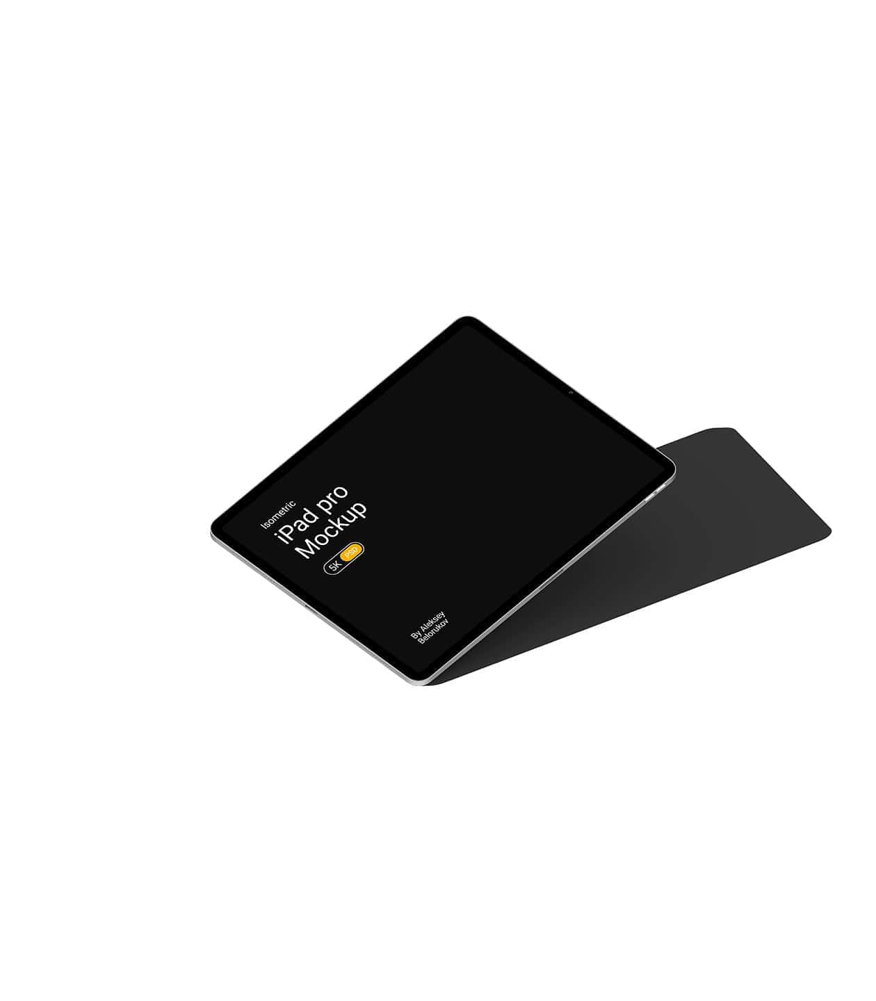 Mockup ipad pro 2020 v7 isometric Mockup Ipad Pro 2020 V7 Isometric