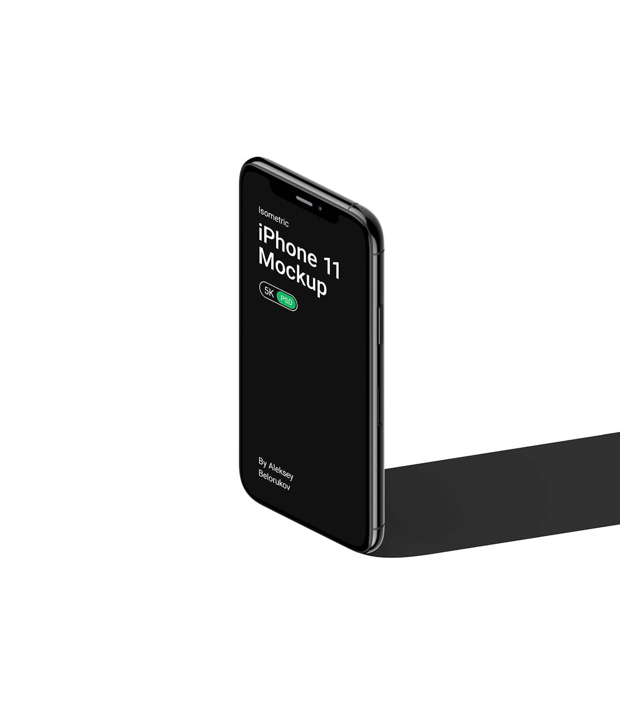Mockup iphone 11 pro 2020 v6 isometric Mockup Iphone 11 Pro 2020 V6 Isometric