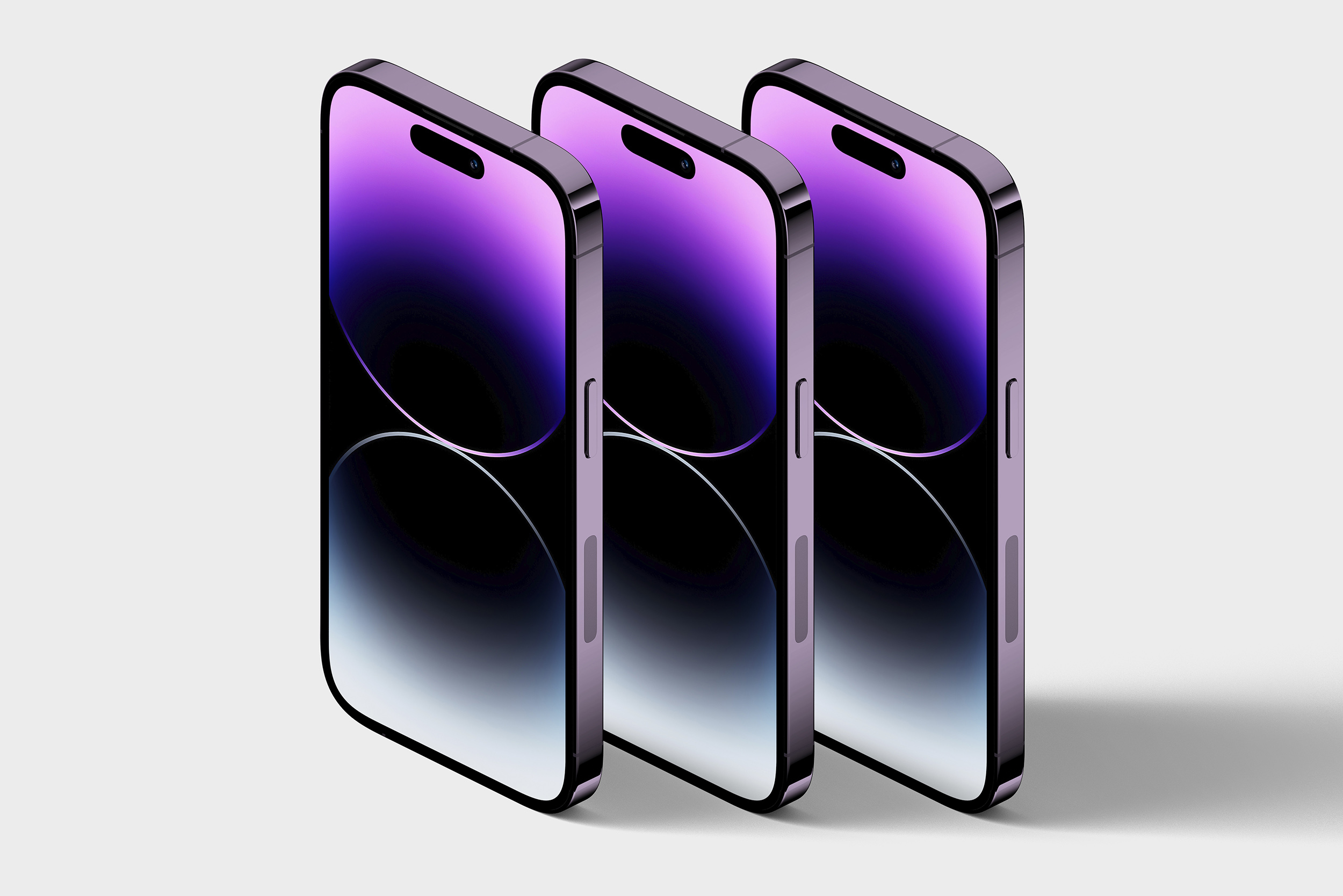 Mockup iphone 14 pro on white background v11 isometric Mockup Iphone 14 Pro On White Background V11 Isometric
