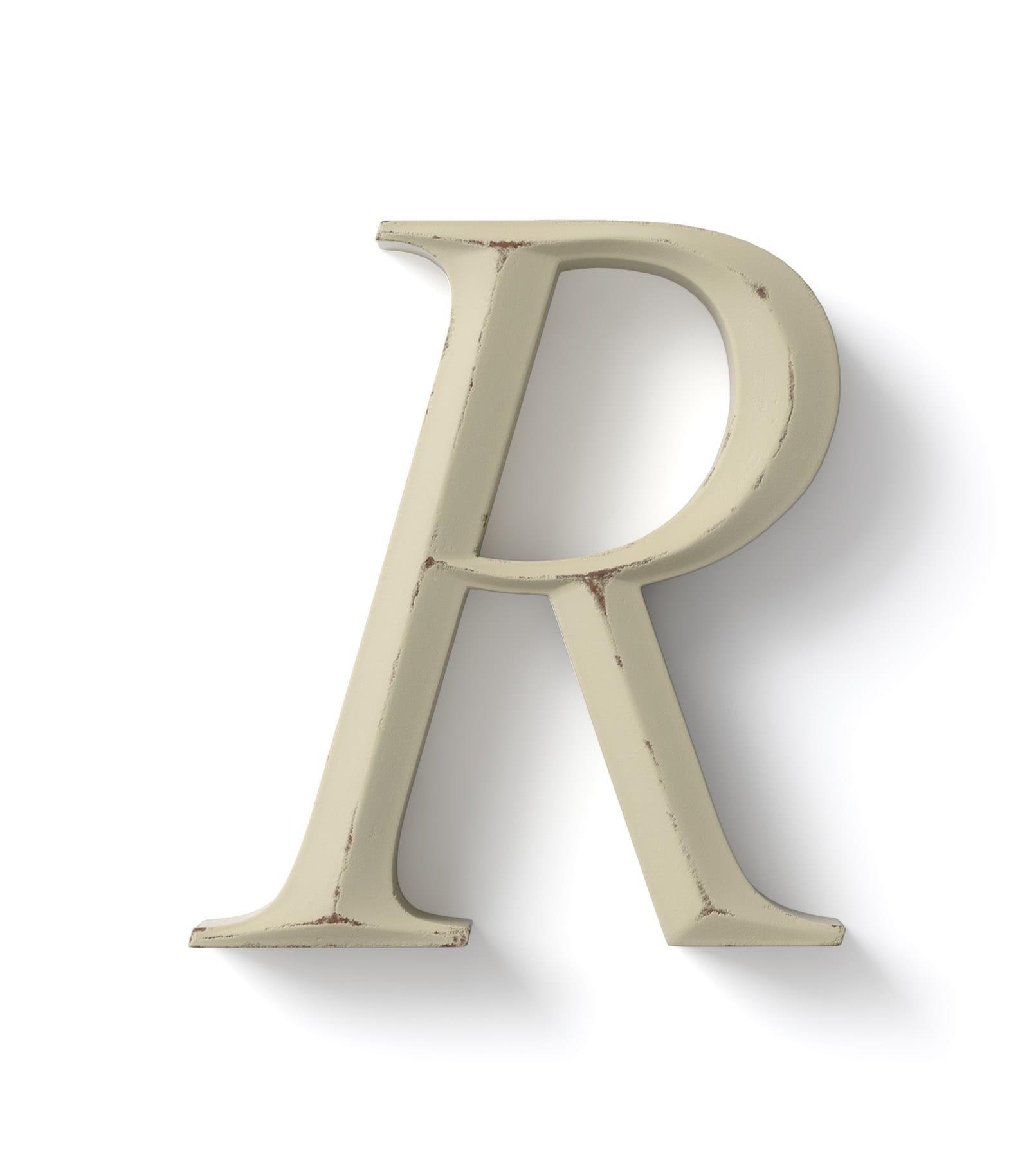 Mockup letter r top Mockup Letter R Top