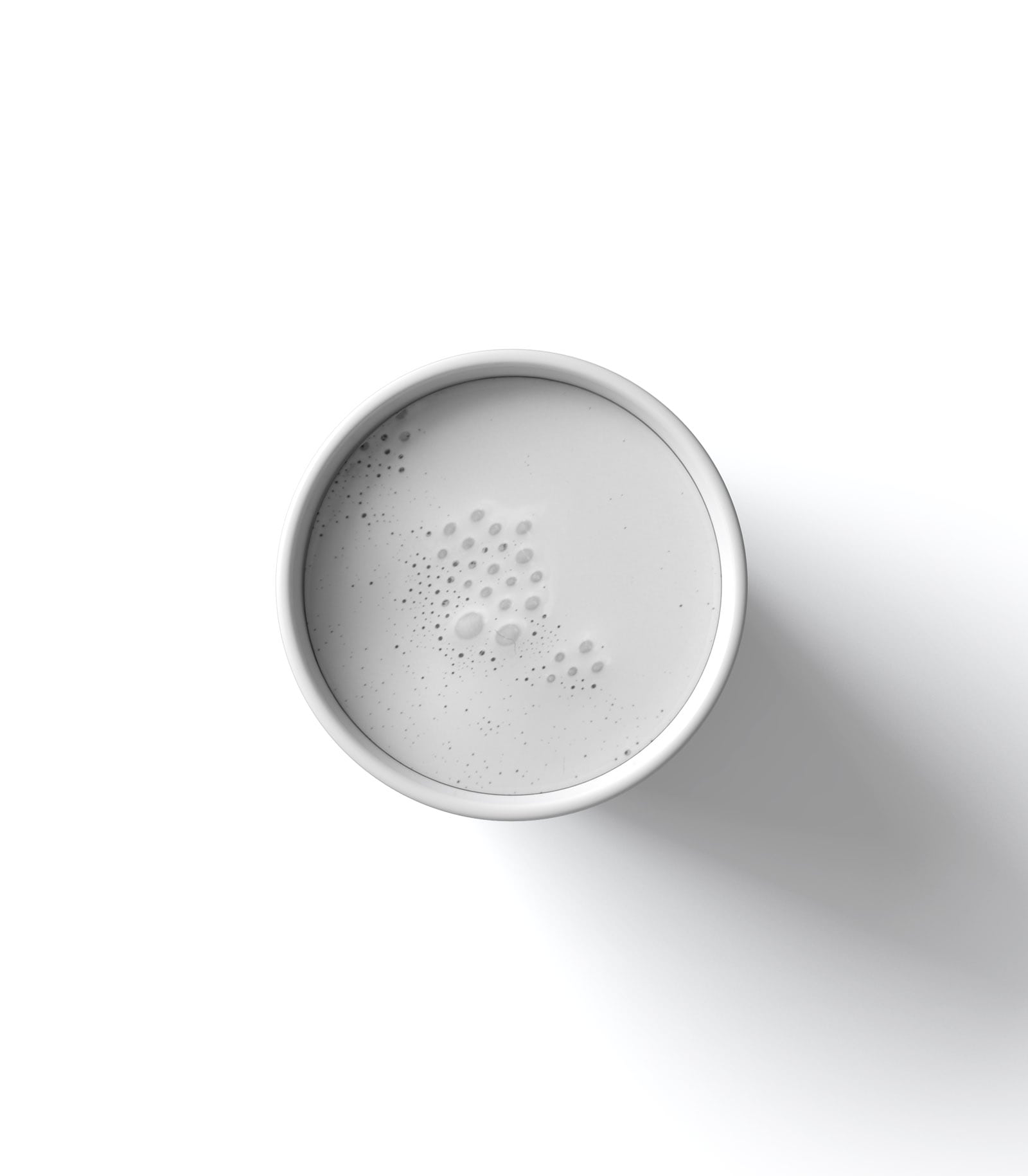 Mockup mug with milk top Mockup Mug With Milk Top