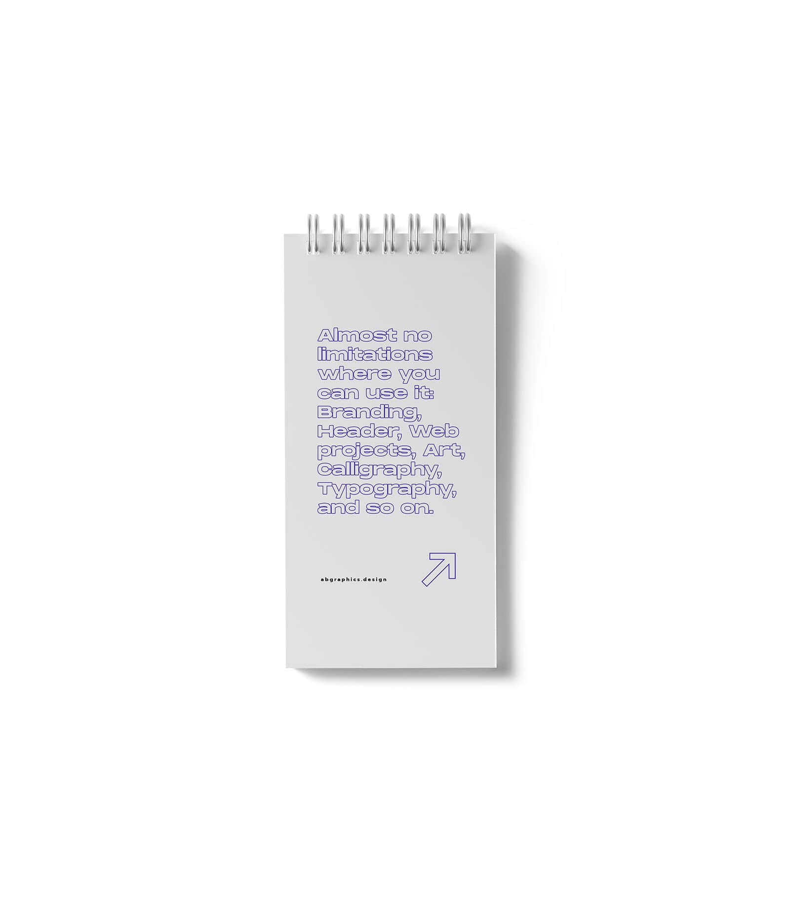 Mockup notepad on spring v2 top Mockup Notepad On Spring V2 Top