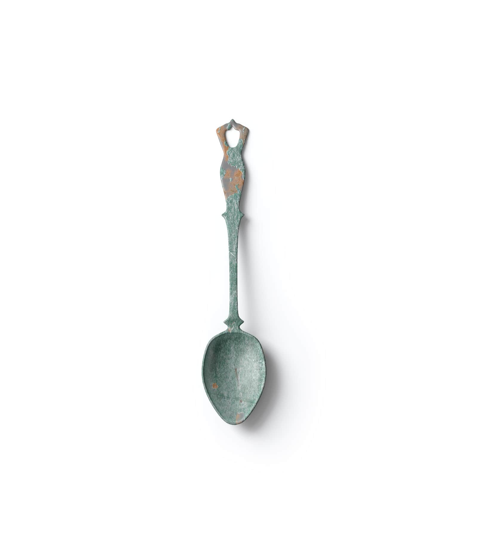 Mockup old spoon top Mockup Old Spoon Top