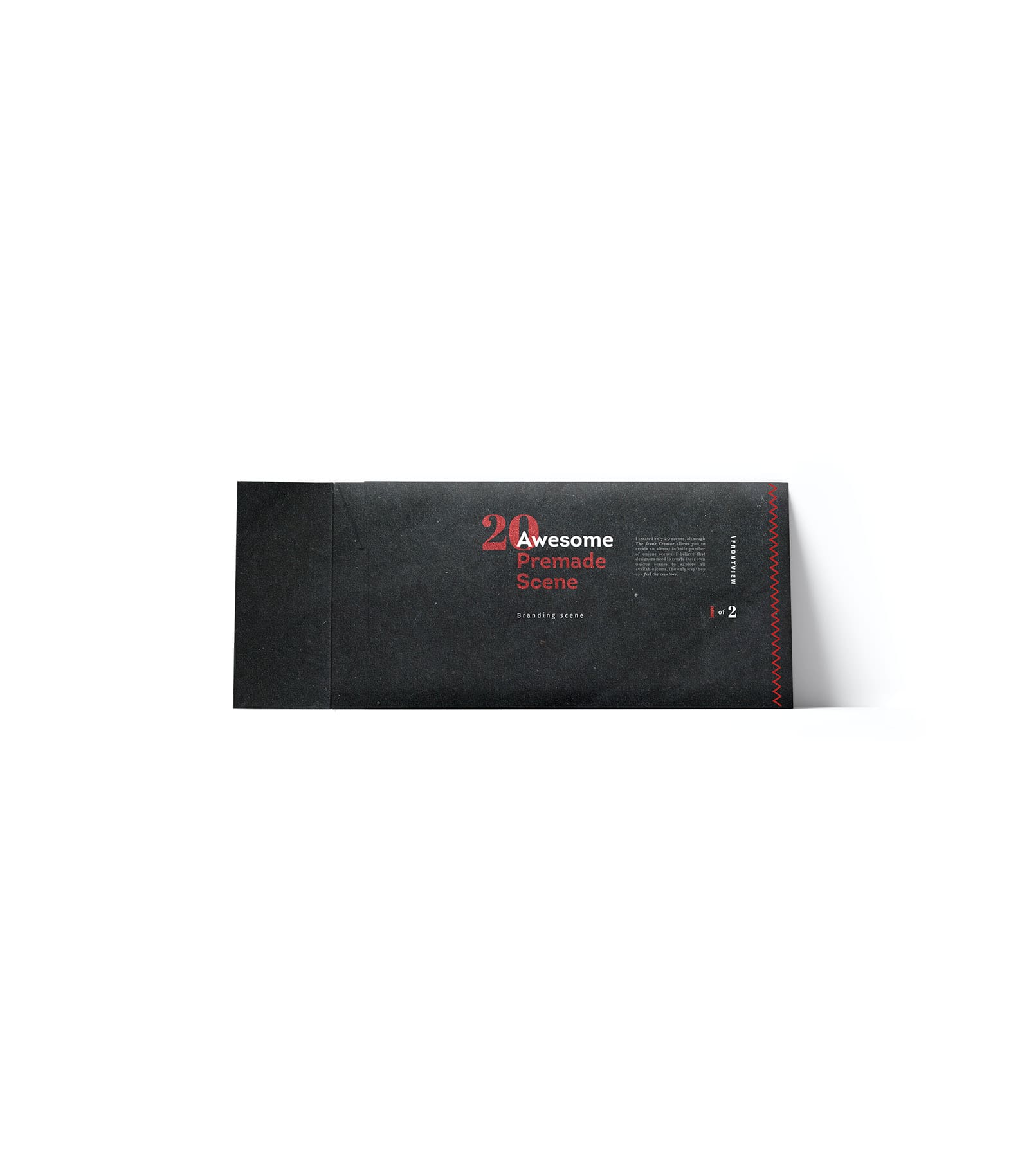 Mockup open envelope front v4 Mockup Open Envelope Front V4