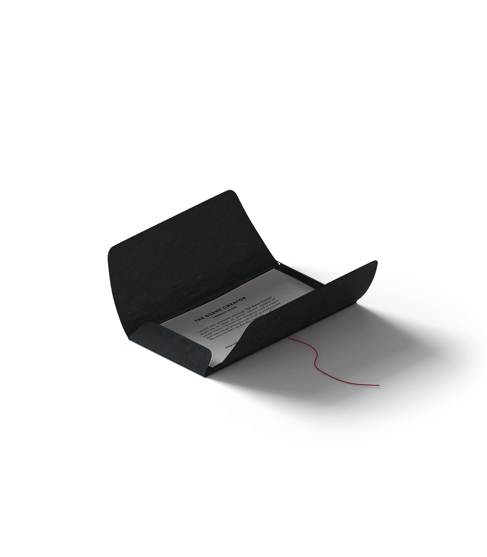 Mockup open envelope isometric v2 Mockup Open Envelope Isometric V2