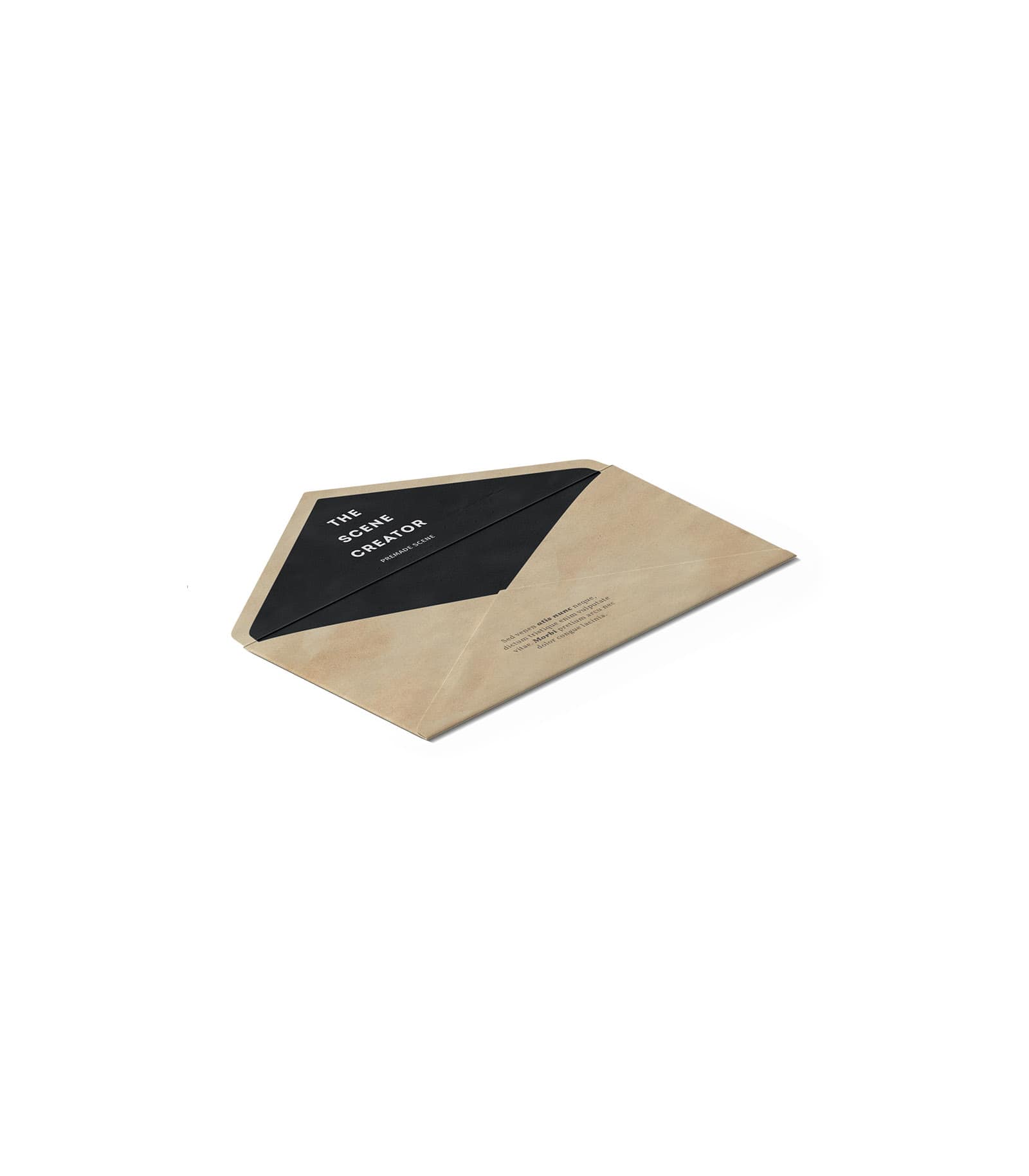 Mockup open envelope isometric v8 Mockup Open Envelope Isometric V8