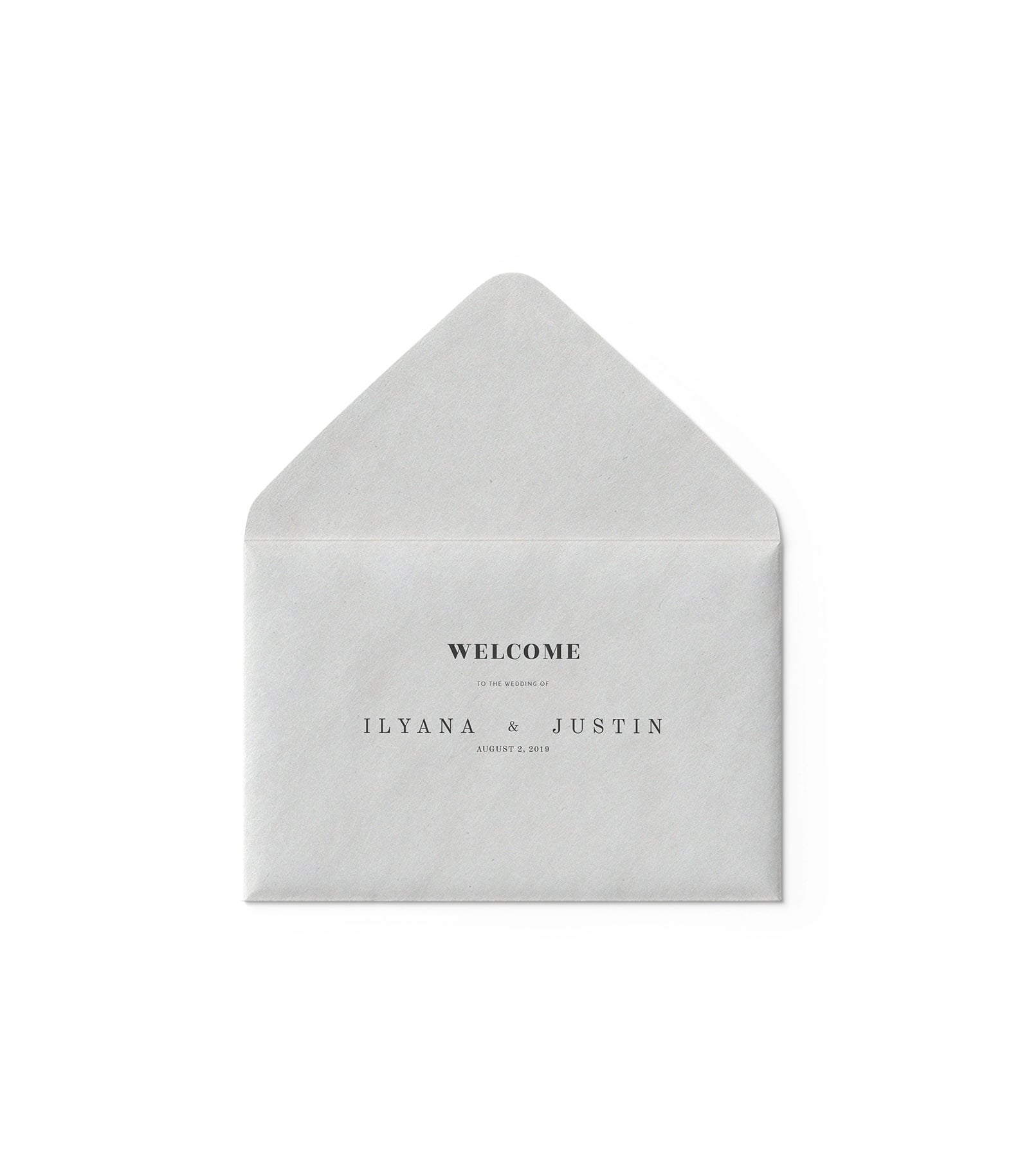 Mockup open envelope v2 top Mockup Open Envelope V2 Top