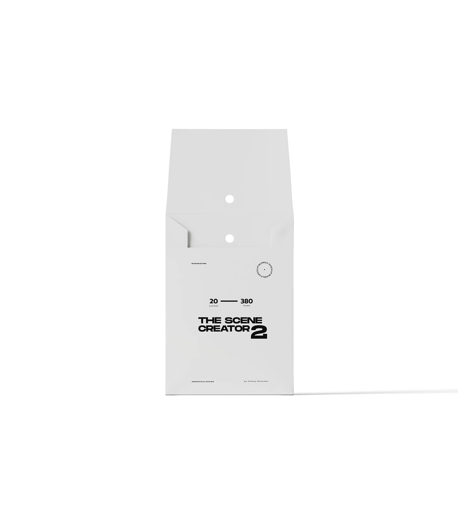 Mockup open envelope v6 front Mockup Open Envelope V6 Front