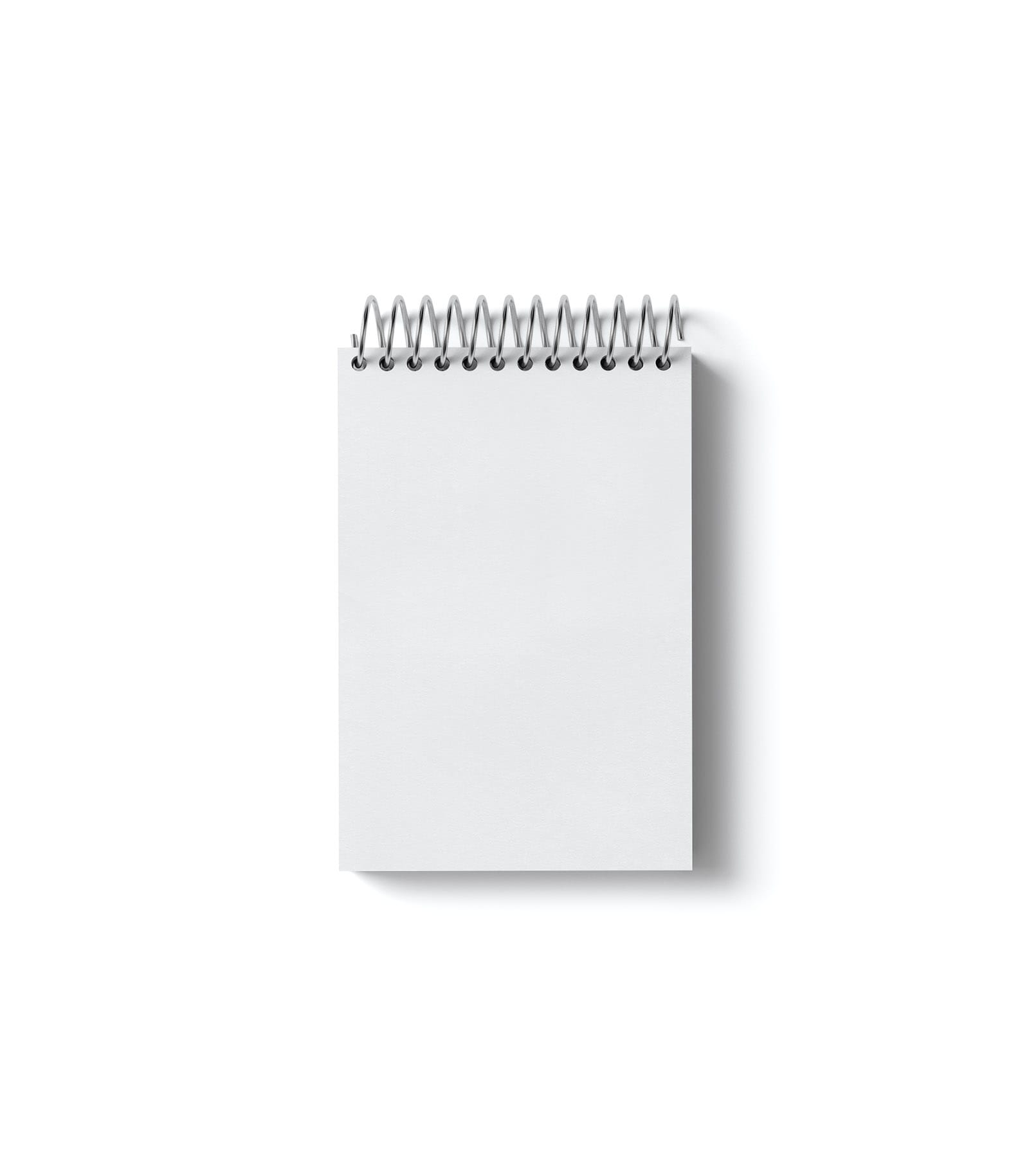 Mockup open notepad on spring top v1 Mockup Open Notepad On Spring Top V1