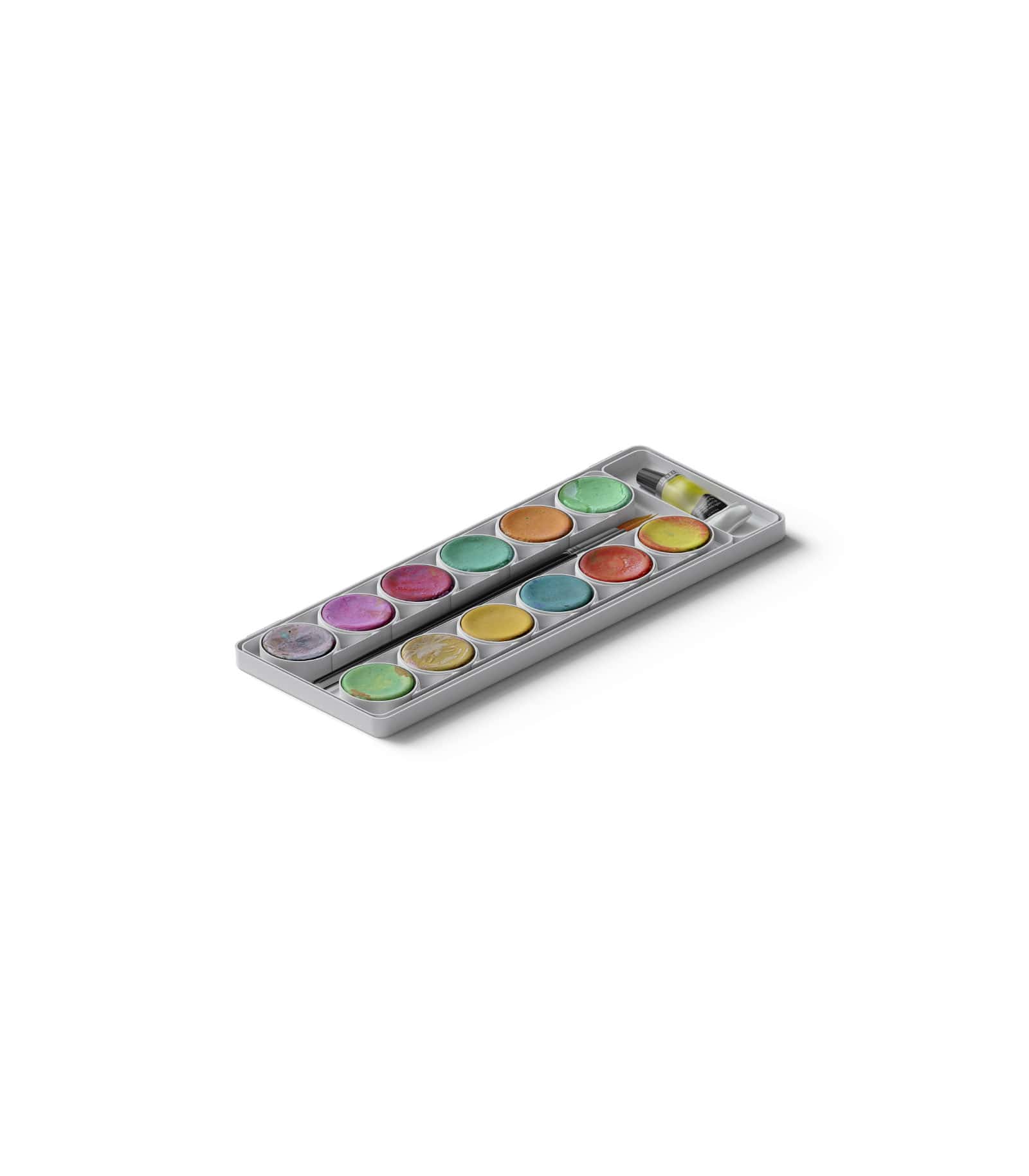 Mockup open pallete isometric Mockup Open Pallete Isometric