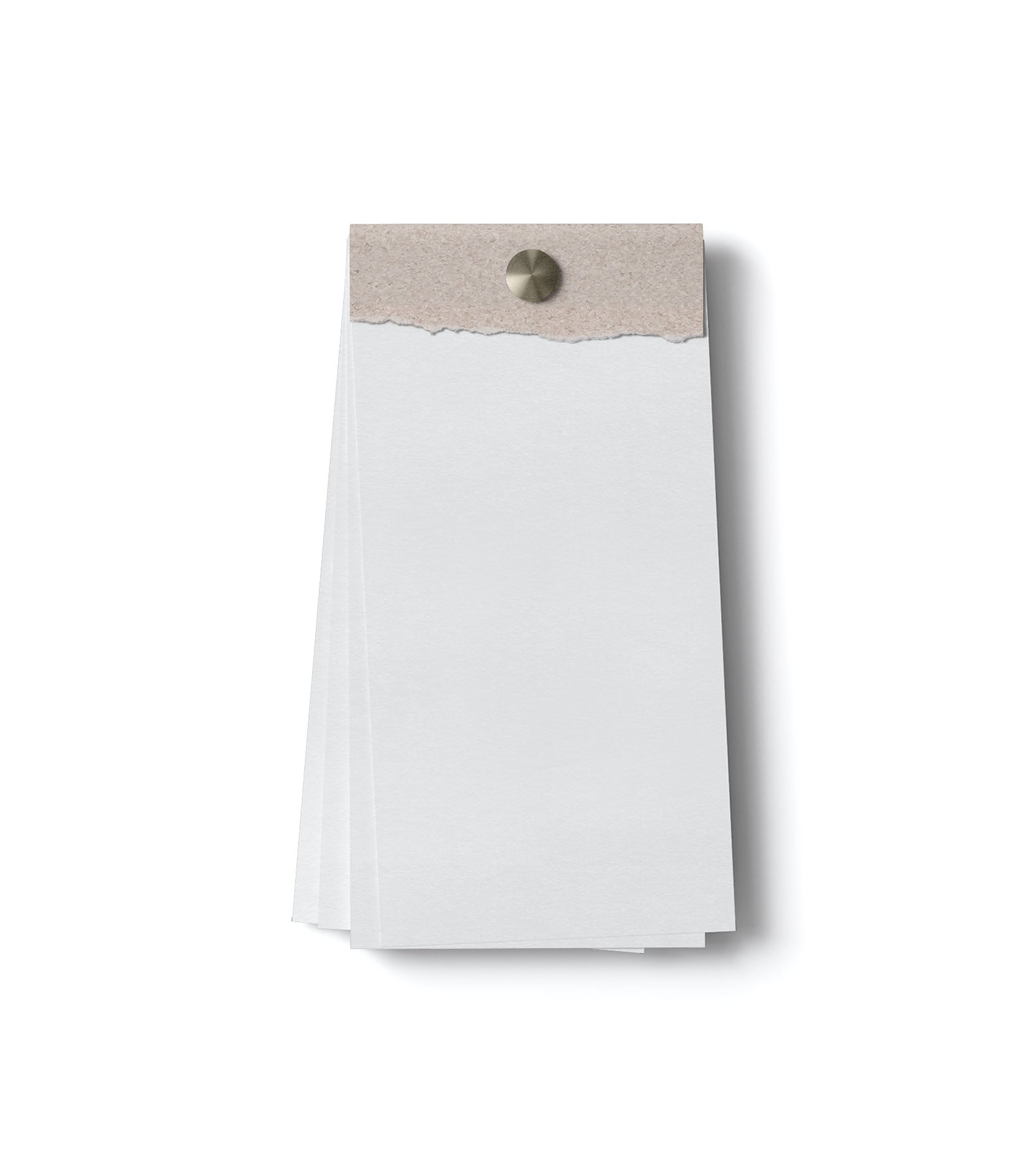 Mockup open tear off notepad top Mockup Open Tear Off Notepad Top