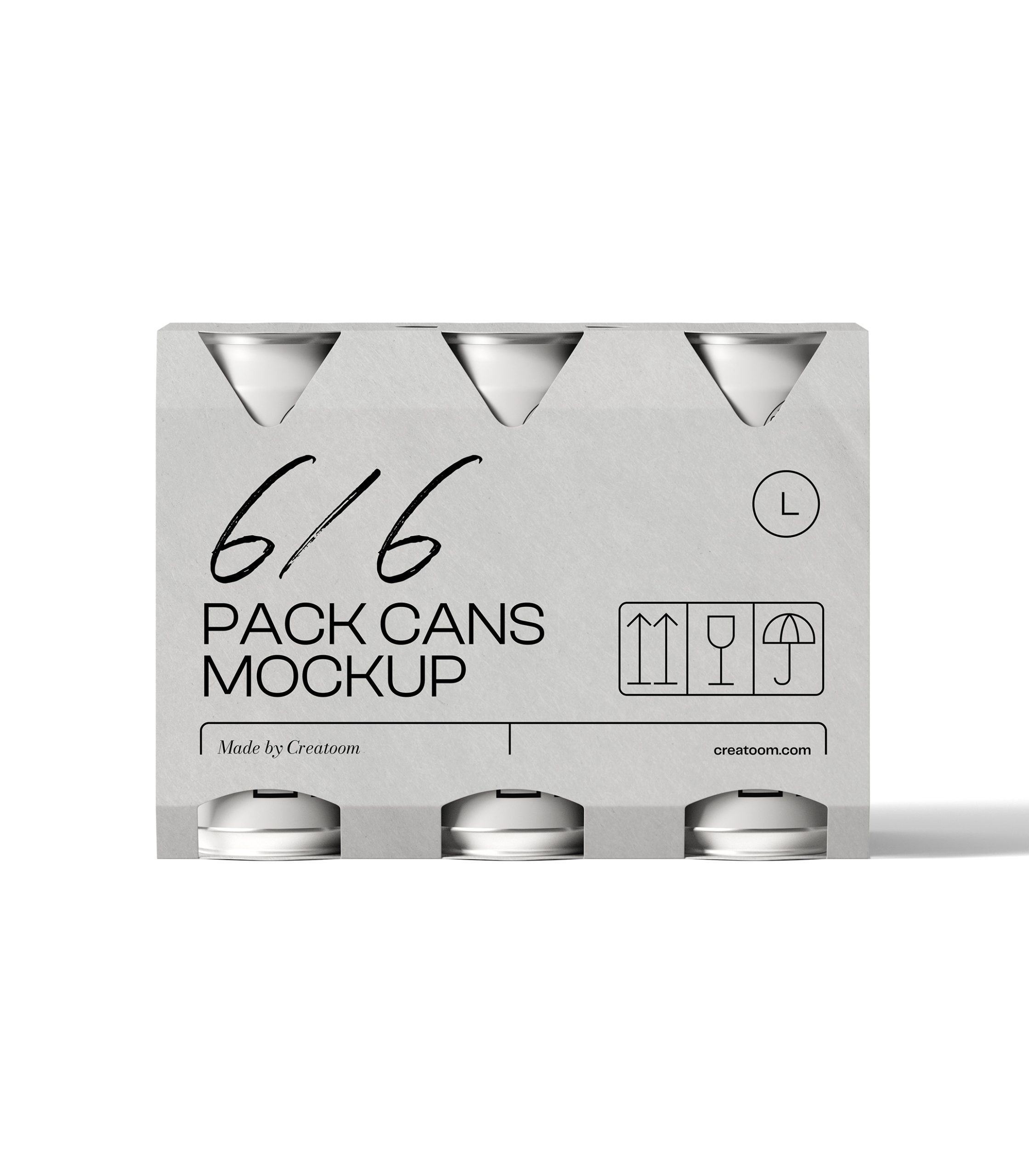 Mockup pack cans v11 front view Mockup Pack Cans V11 Front View