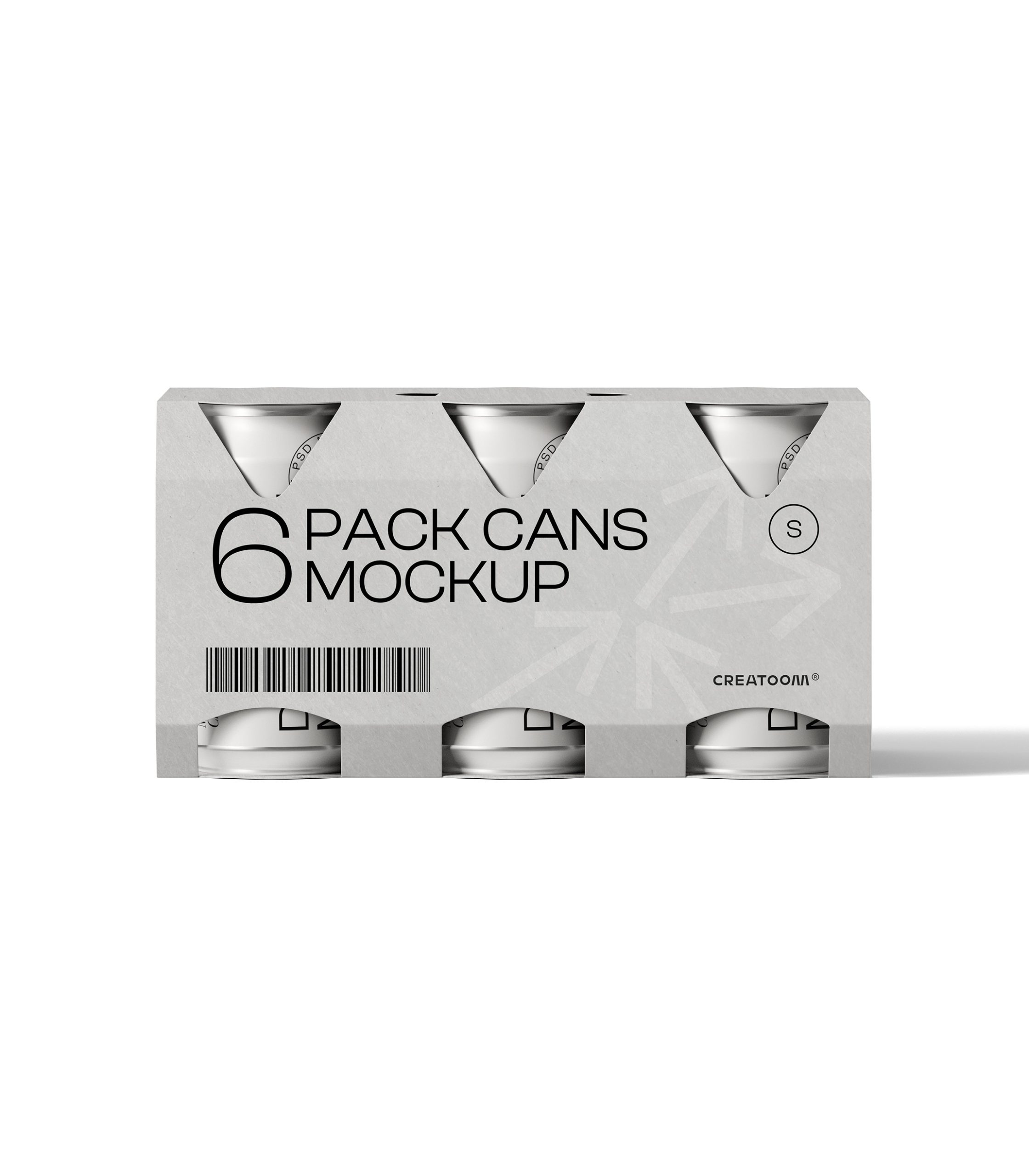 Mockup pack cans v15 front view Mockup Pack Cans V15 Front View