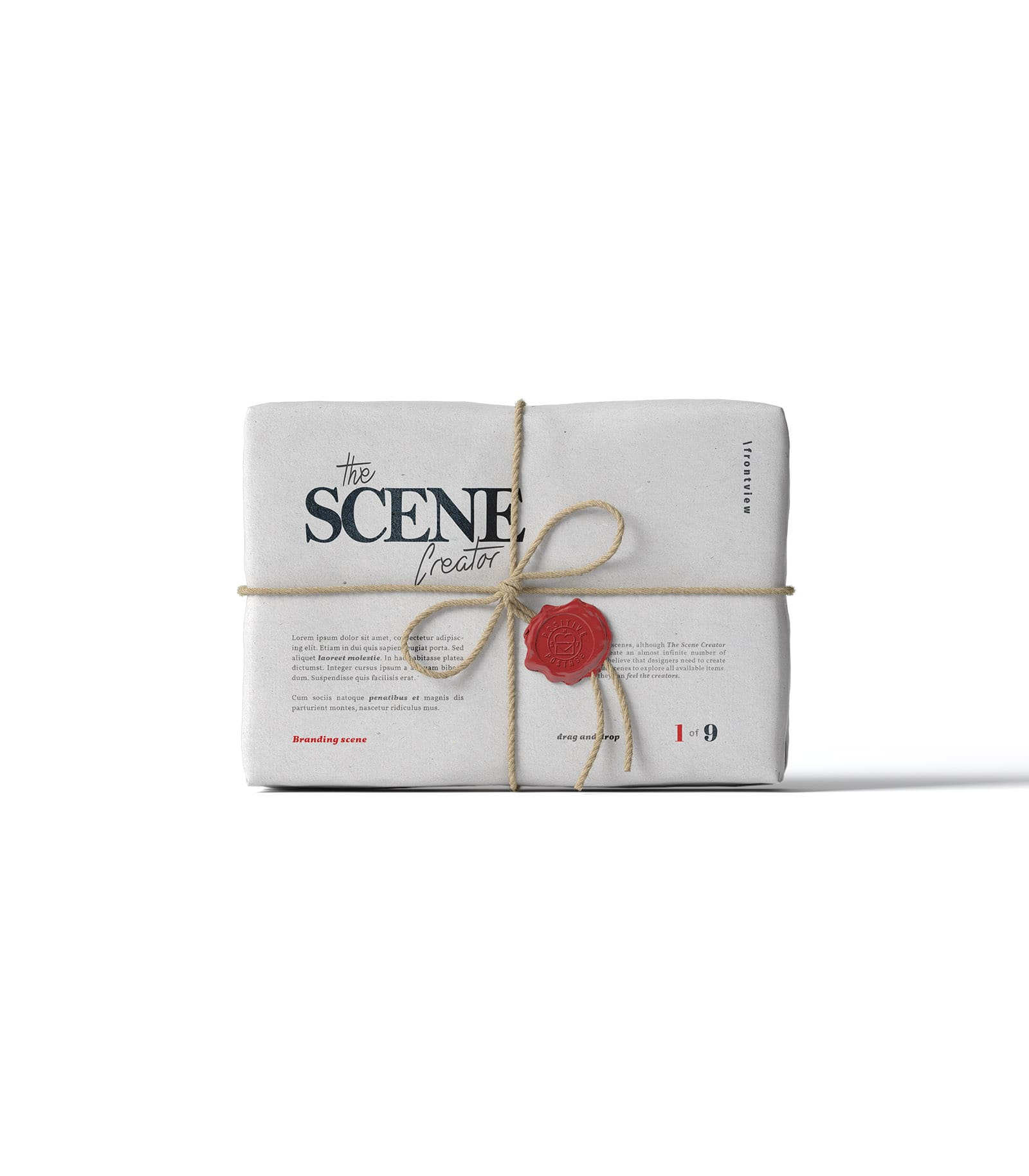 Mockup pack with rope front Mockup Pack With Rope Front