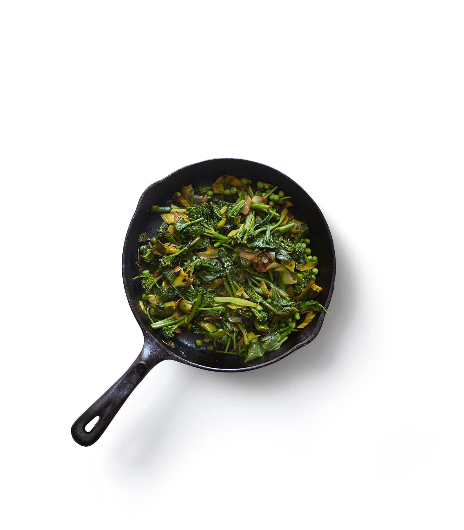 Mockup pan with fried vegetables top Mockup Pan With Fried Vegetables Top