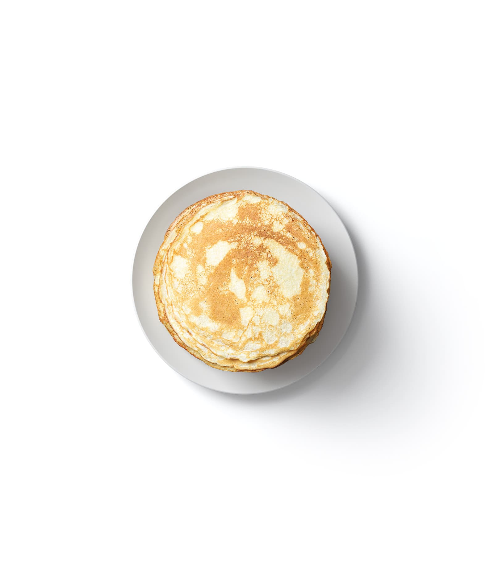 Mockup pancake plate top Mockup Pancake Plate Top