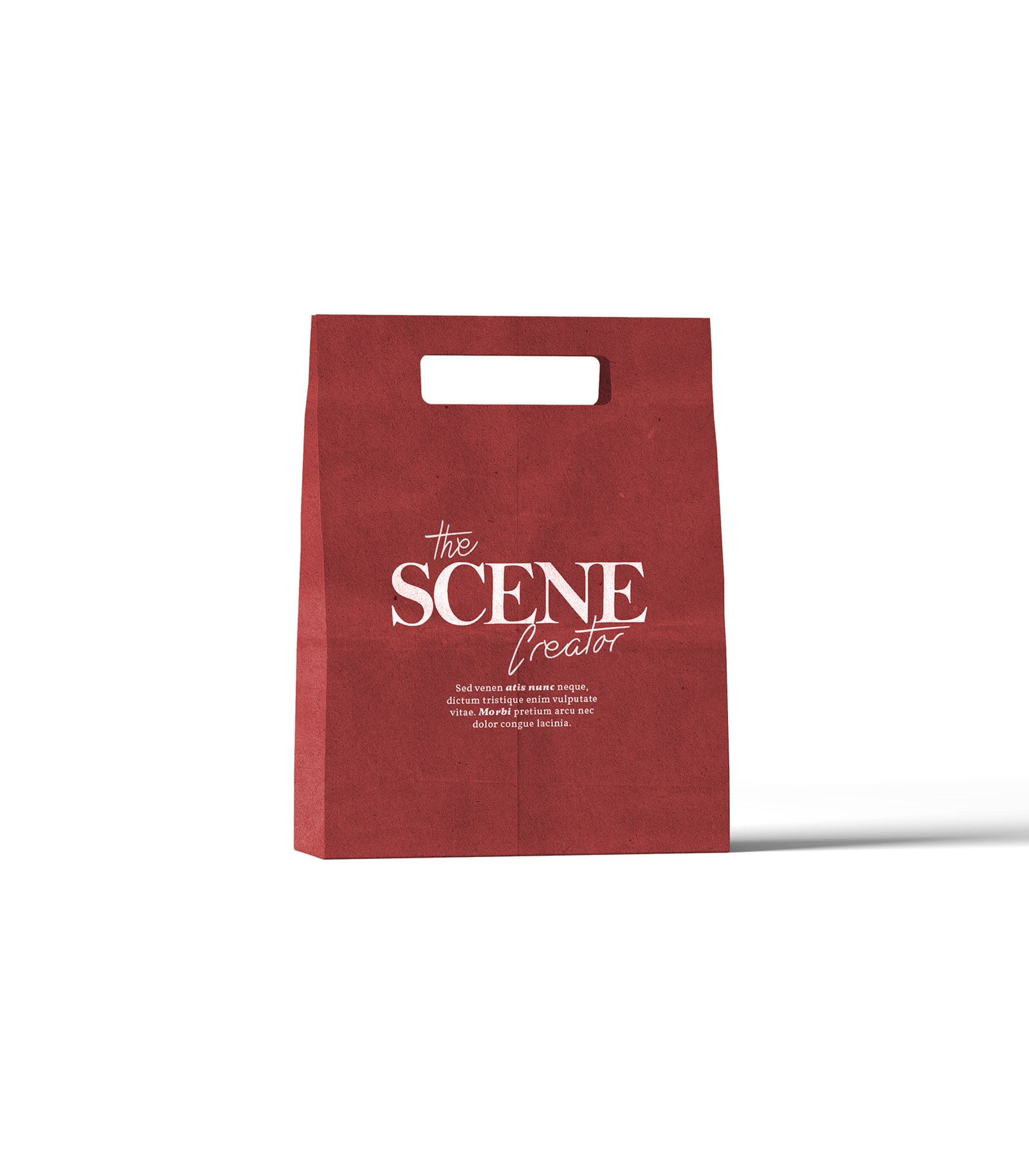 Mockup paper bag front v1 Mockup Paper Bag Front V1