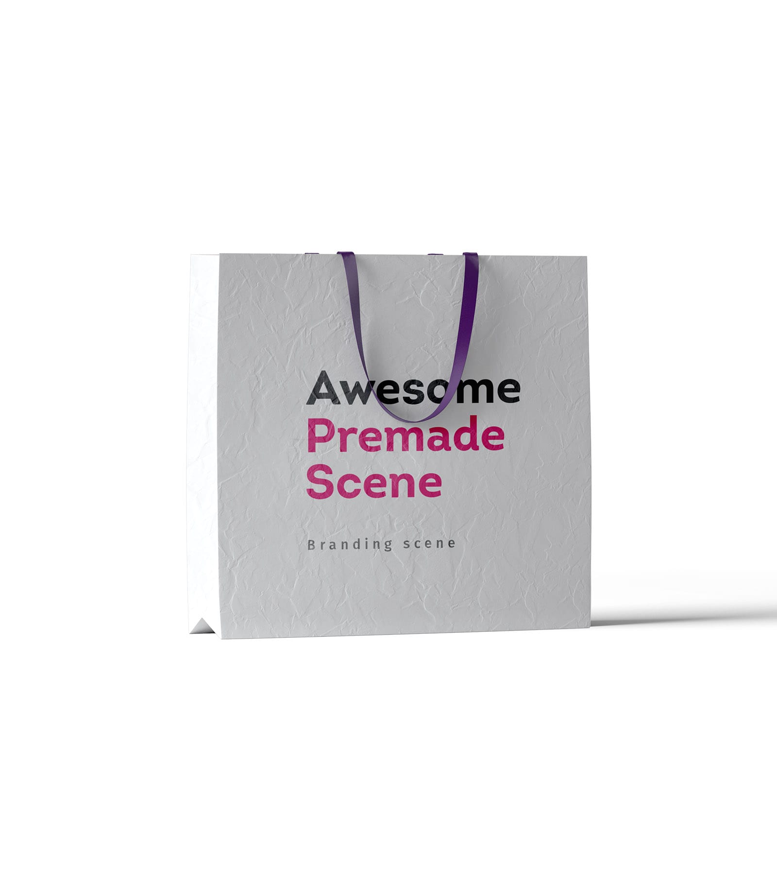 Mockup paper bag front v4 Mockup Paper Bag Front V4