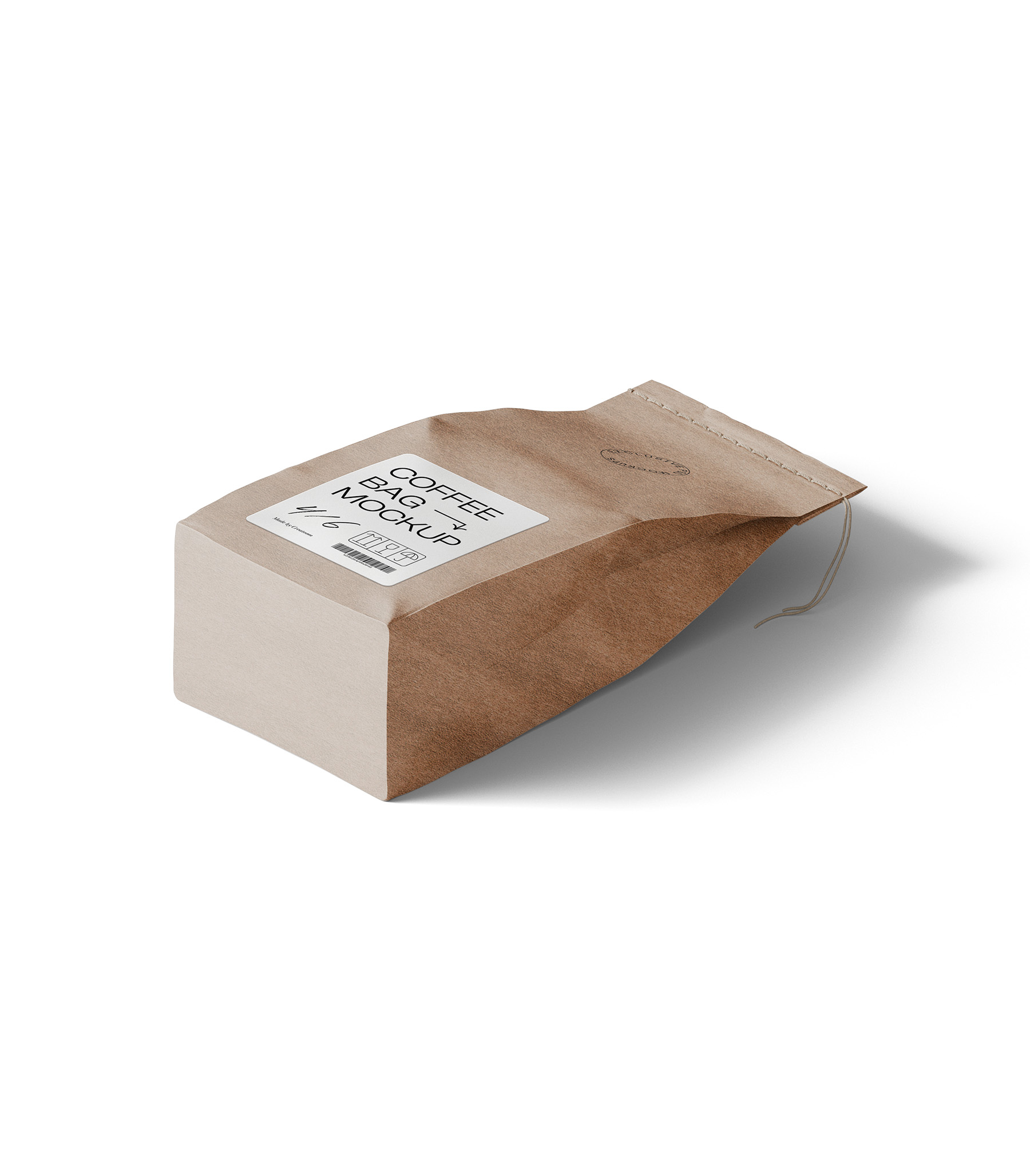 Mockup paper bag v34 isometric Mockup Paper Bag V34 Isometric
