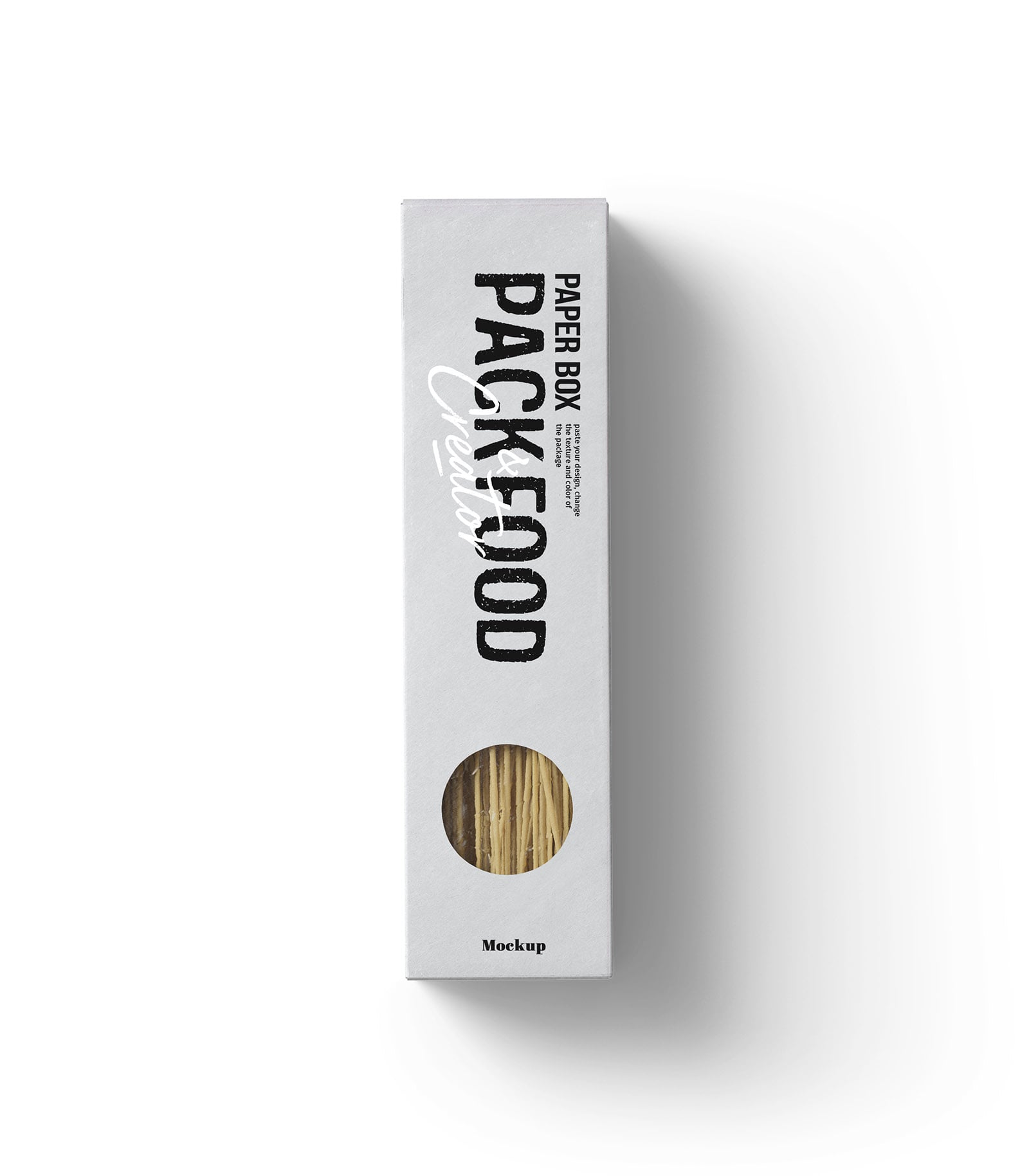 Mockup paper box package v1 top Mockup Paper Box Package V1 Top