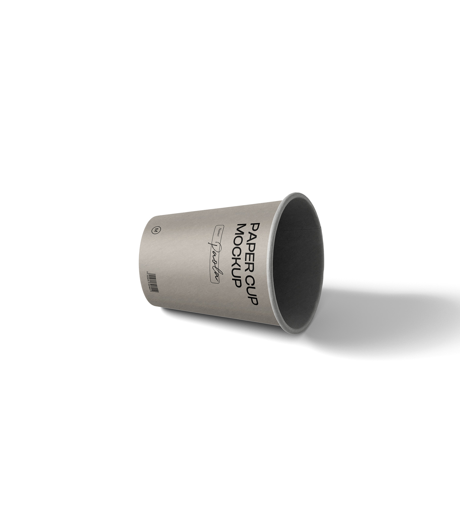 Mockup paper cup v6 isometric Mockup Paper Cup V6 Isometric