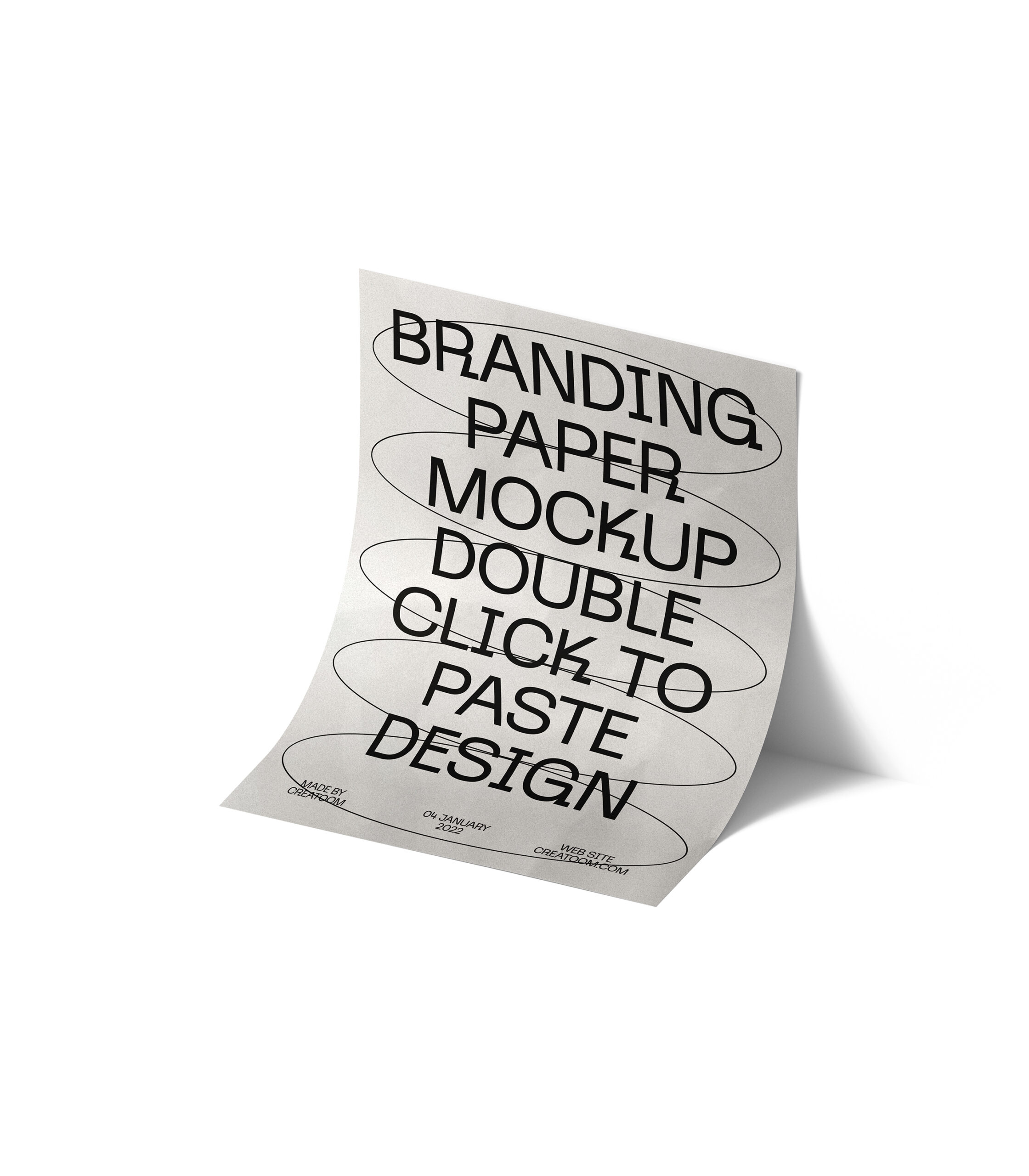 Mockup paper v30 isometric Mockup Paper V30 Isometric